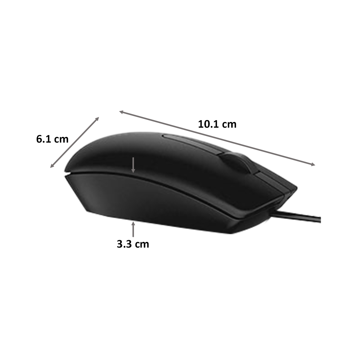 Dell MS116 1000 DPI Optical Wired Mouse (570-AAJG, Black)_2