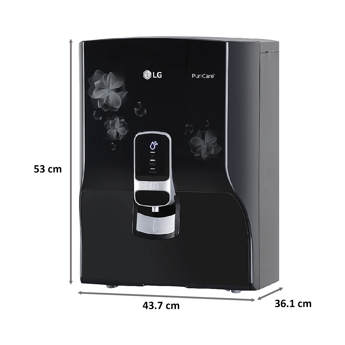 LG PuriCare RO UV Water Purifier (WW151NP.CBKQEIL, Black)_2