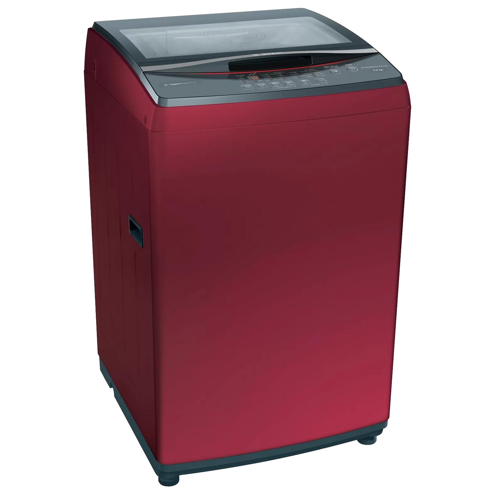Bosch Serie 4 7.5 kg 5 Star Fully Automatic Top Load Washing Machine (Multiple Water Protection, WOE754C1IN, Metallic Red)_1
