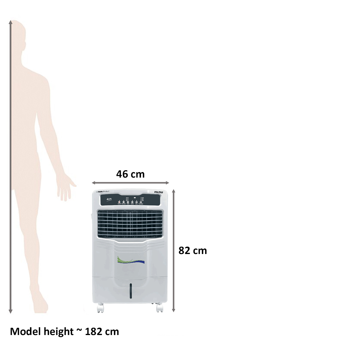 voltas air cooler alfa 28e