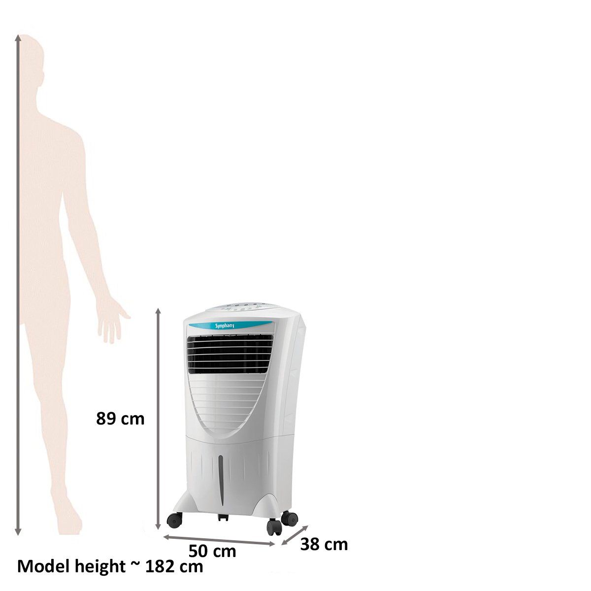 Symphony HiCool I 31 Litres Room Air Cooler (Dura Pump Technology, Smart I, White)_2