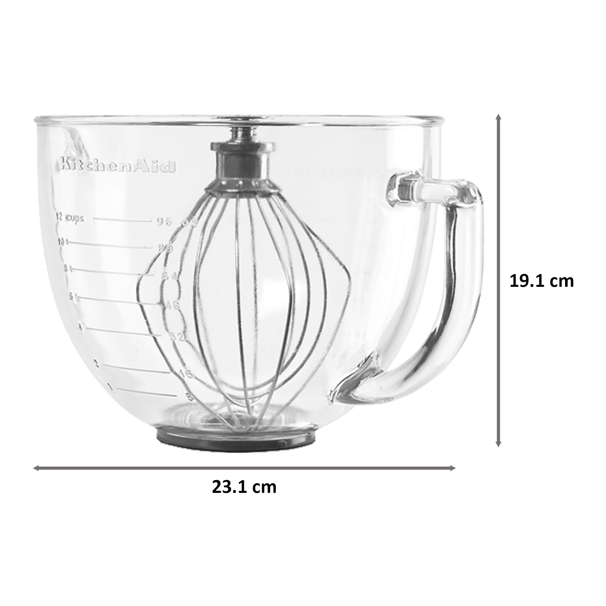 Kitchenaid 5 Quart Tilt Head Glass Bowl (80114, Transparent)_2