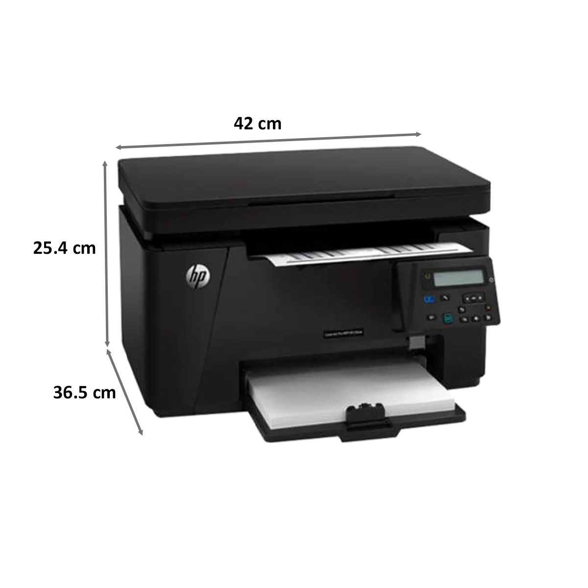 Buy Hp Laserjet Pro Wireless Mfp Laser Printer Cz175a Black Online Croma