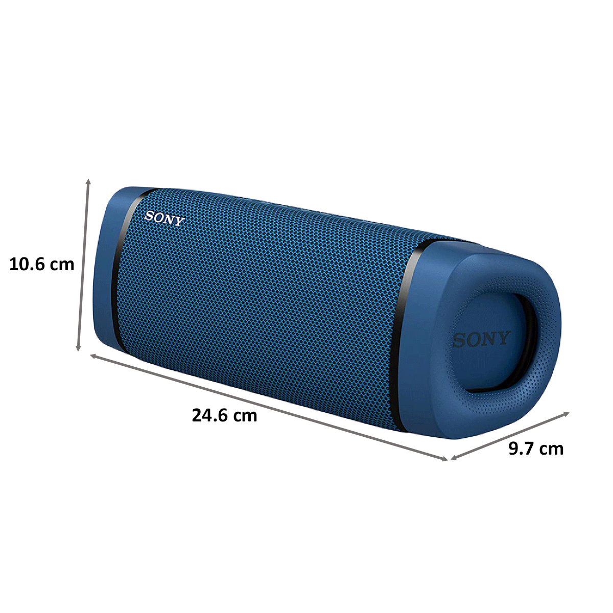 Sony XB33 30 Watt Portable Bluetooth Speaker (Extra Bass, SRS-XB33, Blue)_2