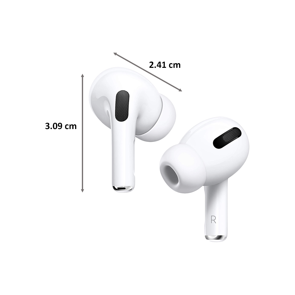 Apple Airpods Pro In-Ear Truly Wireless Earbuds with Mic (Bluetooth 5.0, MWP22HN/A, White)_4
