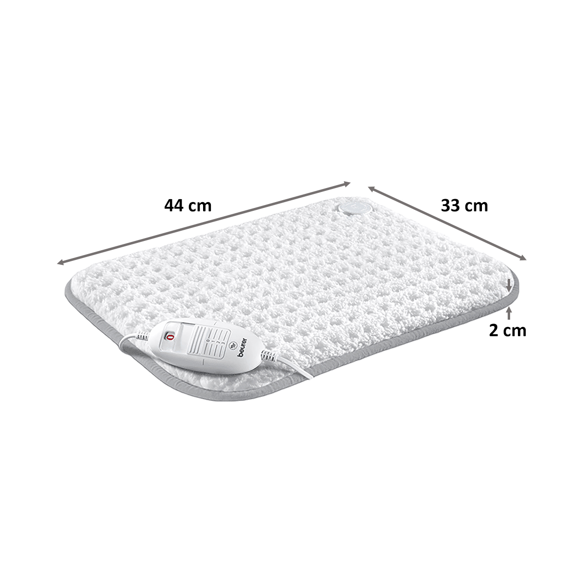 Beurer HK 42 Super Cosy Heat Pad with Super Soft Surface (White)_2