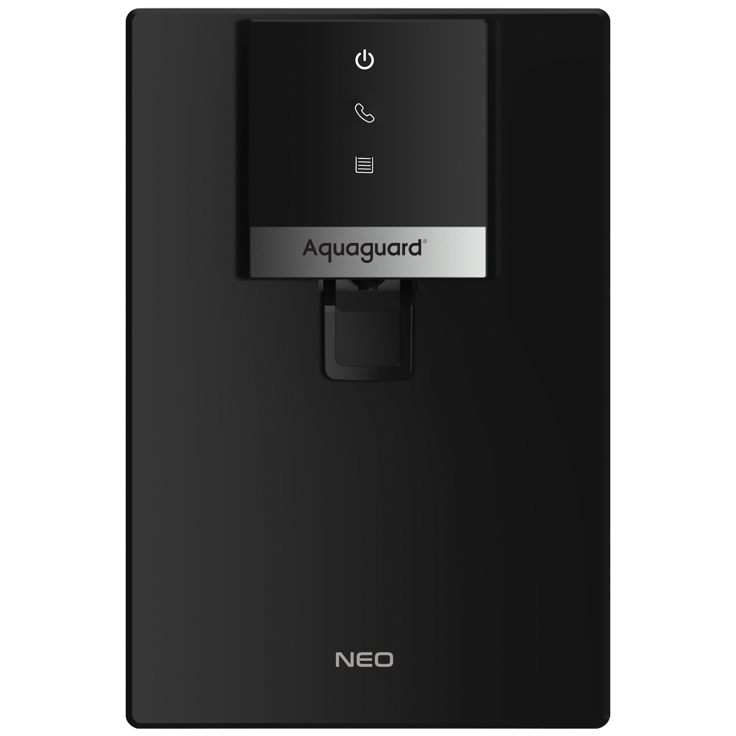 Aquaguard Neo UV + UF + MC Electrical Water Purifier (Mineral Charge Technology, GWPDNUVUF00000, Black/Chrome Metallic)_1