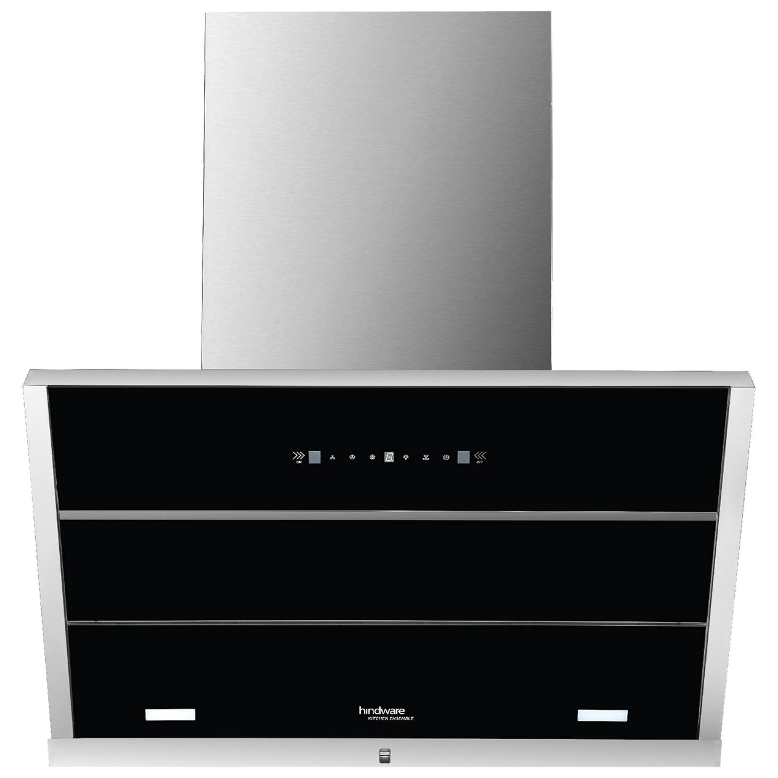 

Hindware Maple 1250 m³/hr 75cm Filterless Chimney (Thermal Auto Clean, 517485, Black), No color