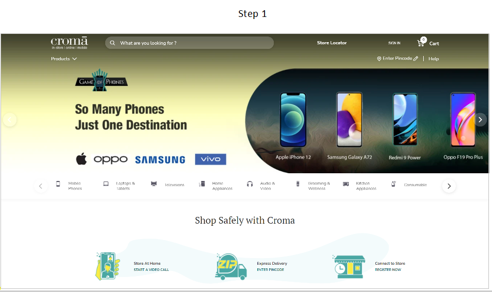 Amazon.in: Croma - Redeemable at Stores & website: Gift Cards