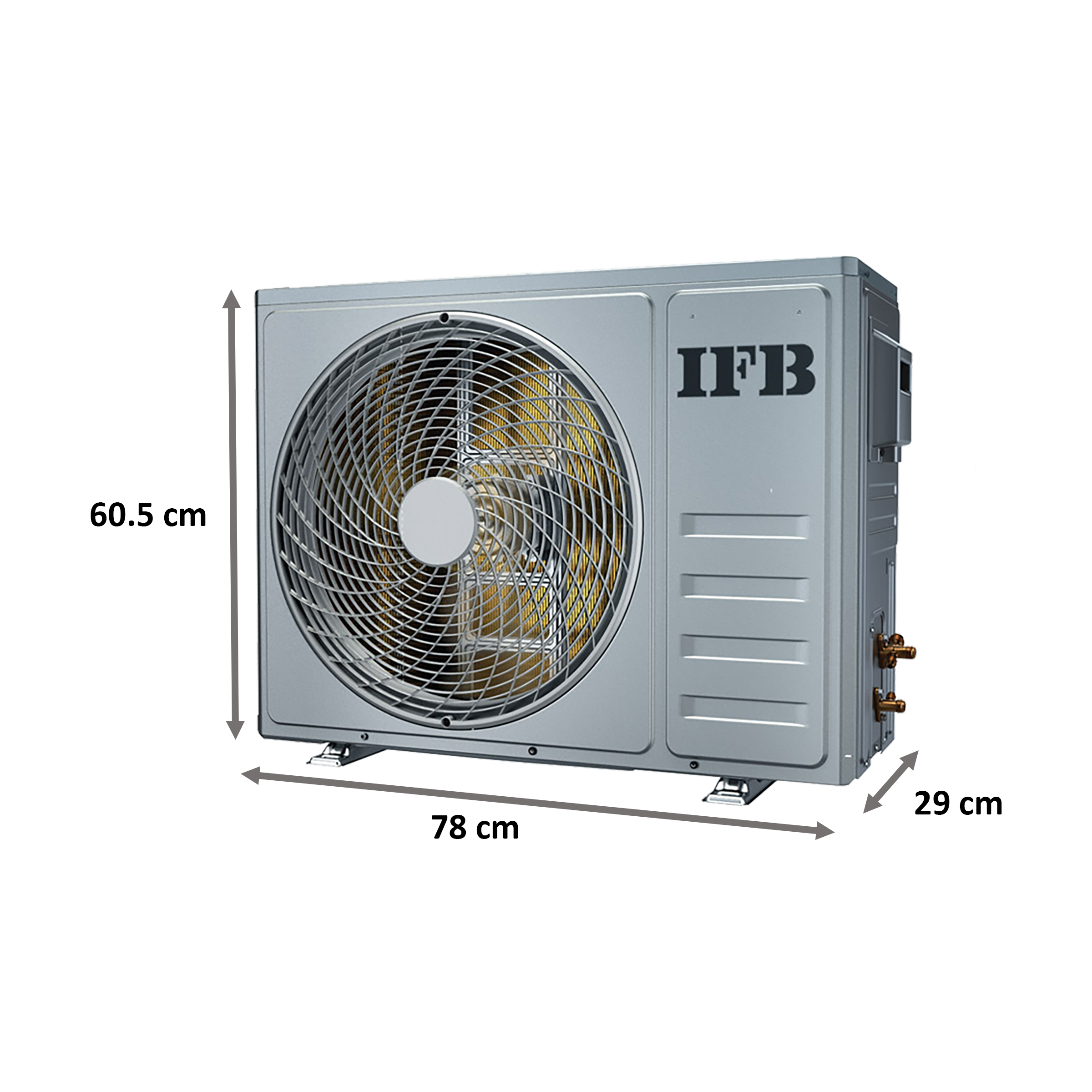 IFB Key Accounts 1.5 Ton 3 Star Inverter Split AC (Copper Condenser, IACI18BD3G3C, White)_4