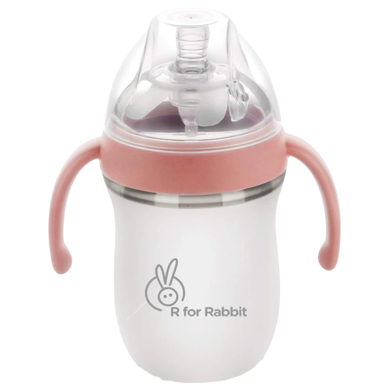 R for Rabbit First Feed 160ml Baby Feeding Bottle (Anti-Colic Design, SBFFP160, Pink)_1