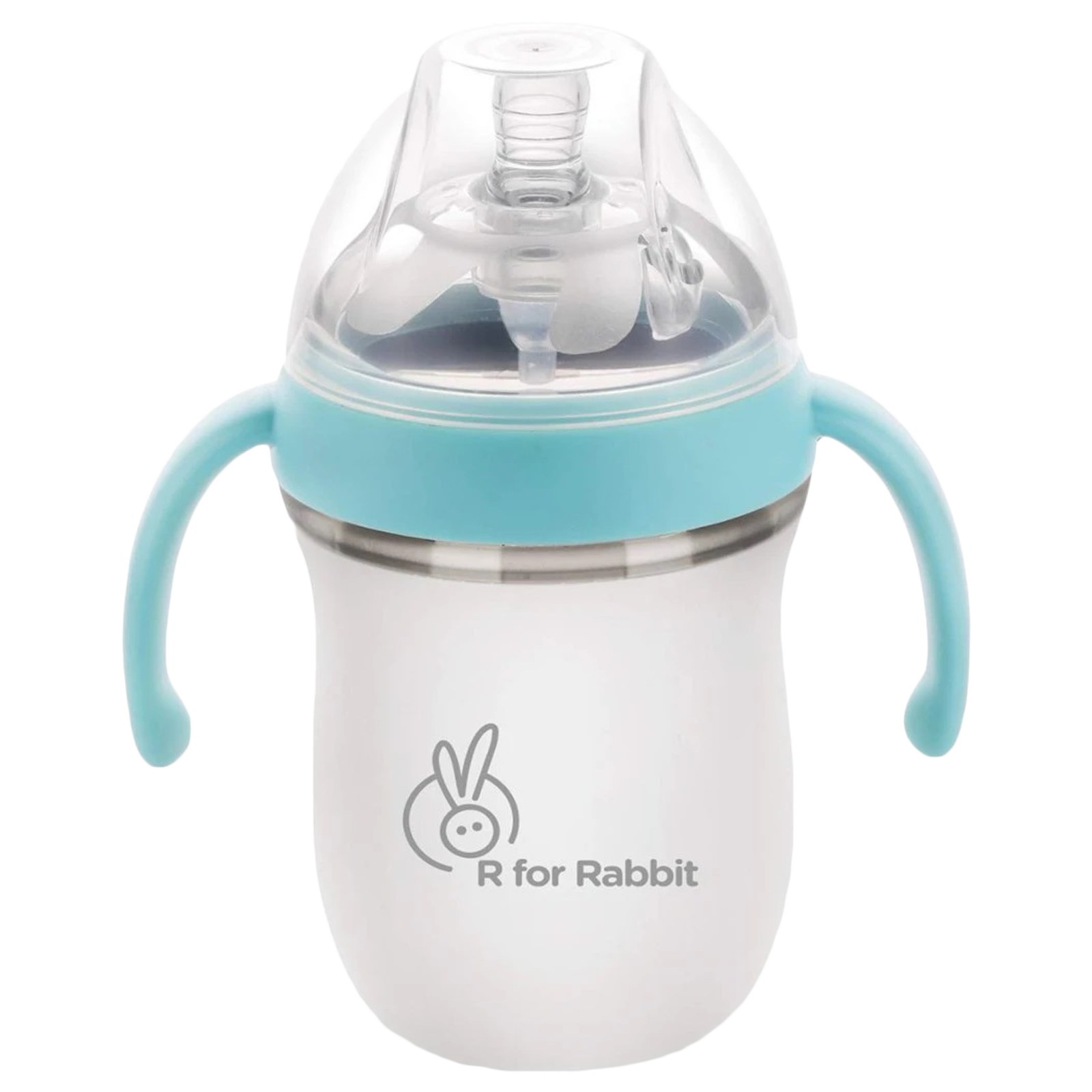 R for Rabbit First Feed 160ml Baby Feeding Bottle (Anti-Colic Design, SBFFB160, Blue)_1