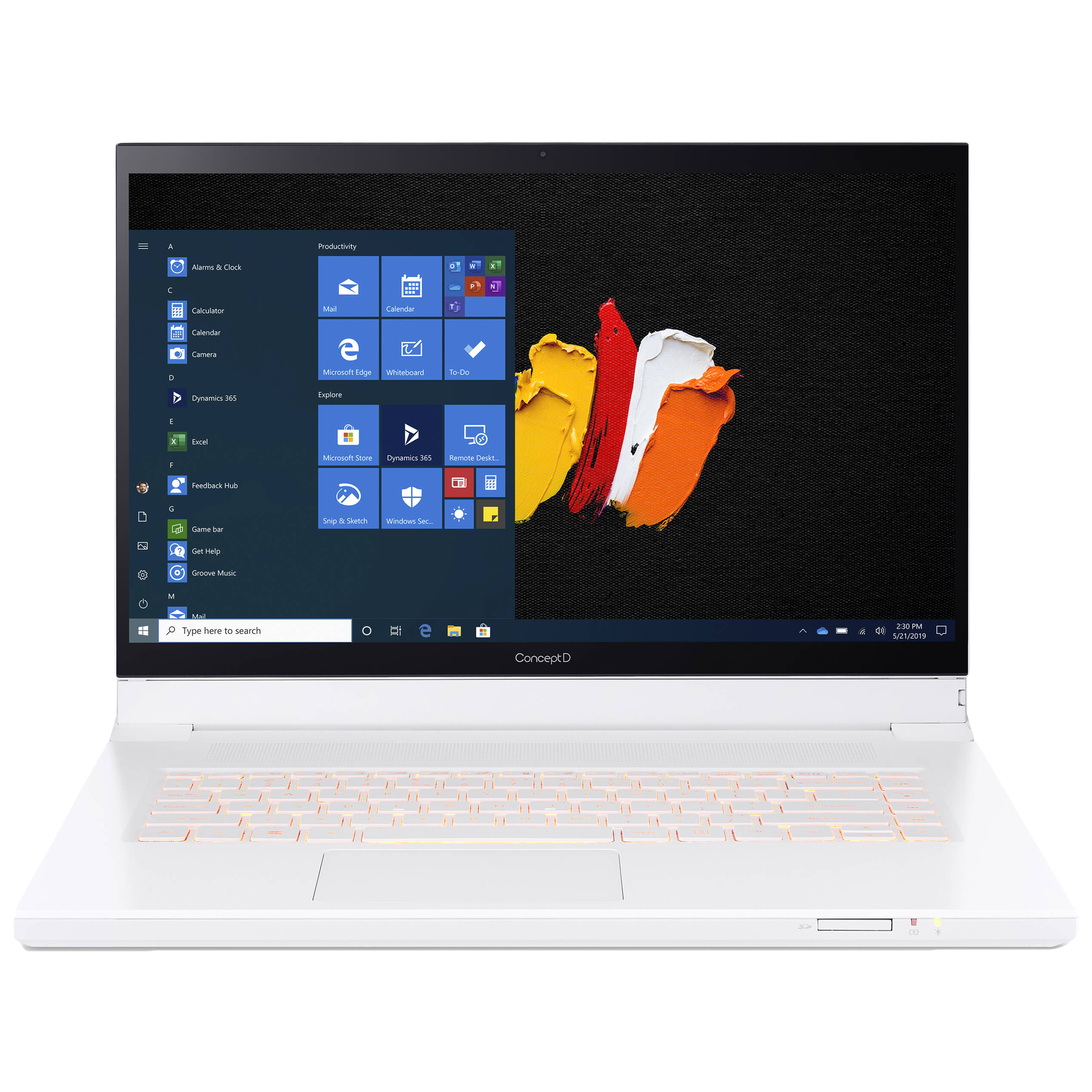 

Acer ConceptD 7Ezel CC715-71 (NX.C5ESI.002) Core i7 10th Gen Windows 10 Pro 2-in-1 Laptop (16GB RAM, 1TB SSD, NVIDIA GeForce RTX 2060 Graphics + 6GB Graphics, 39.62cm, White), No color