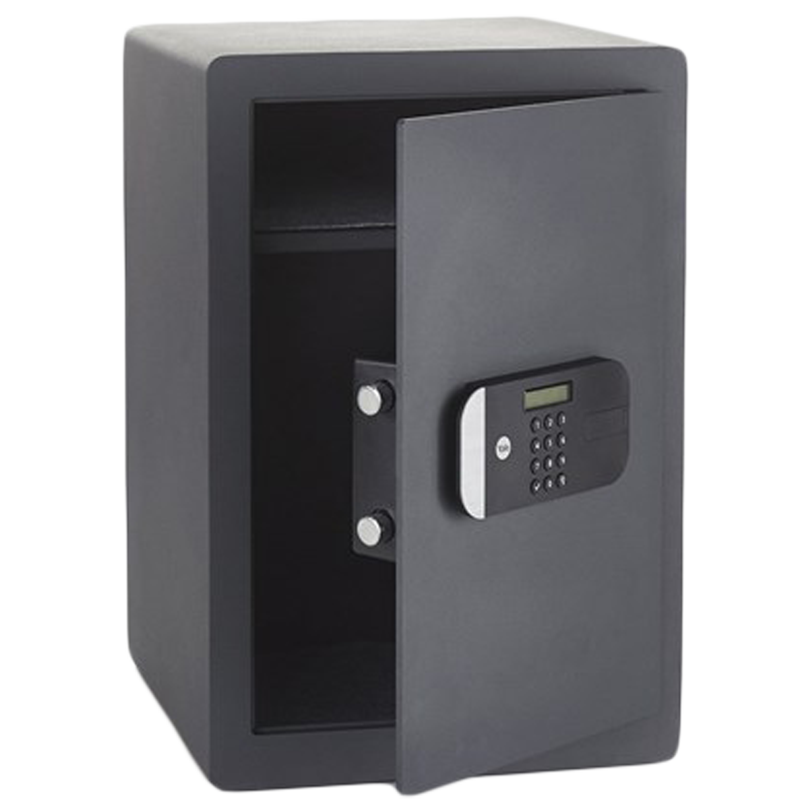 

Yale 49.8 Litres Digital Safety Locker (1 Shelve, YSEM/520/EG1, Black), No color