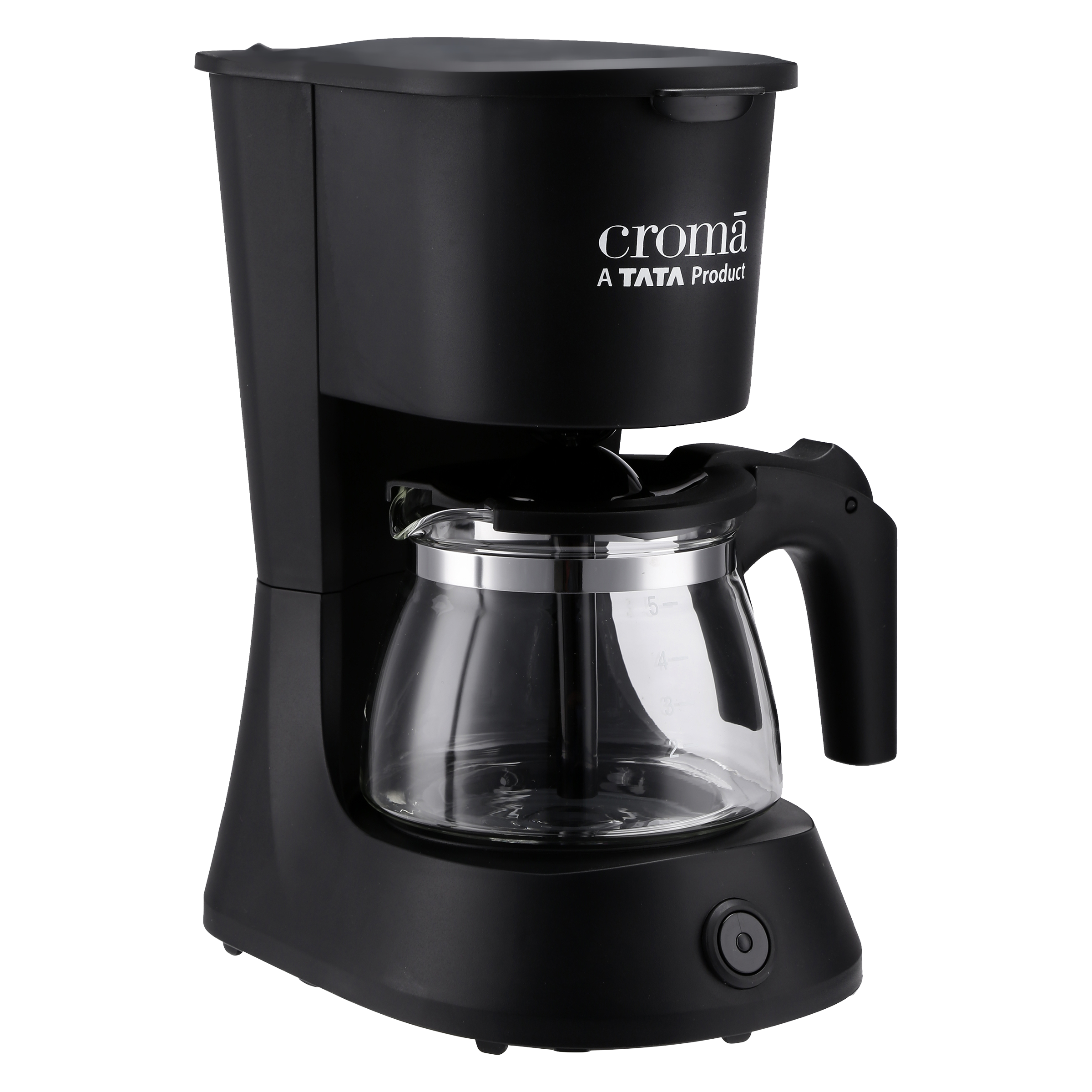 Buy Croma 5 Cups Manual Coffee Maker (CRAK0029, Black) Online - Croma