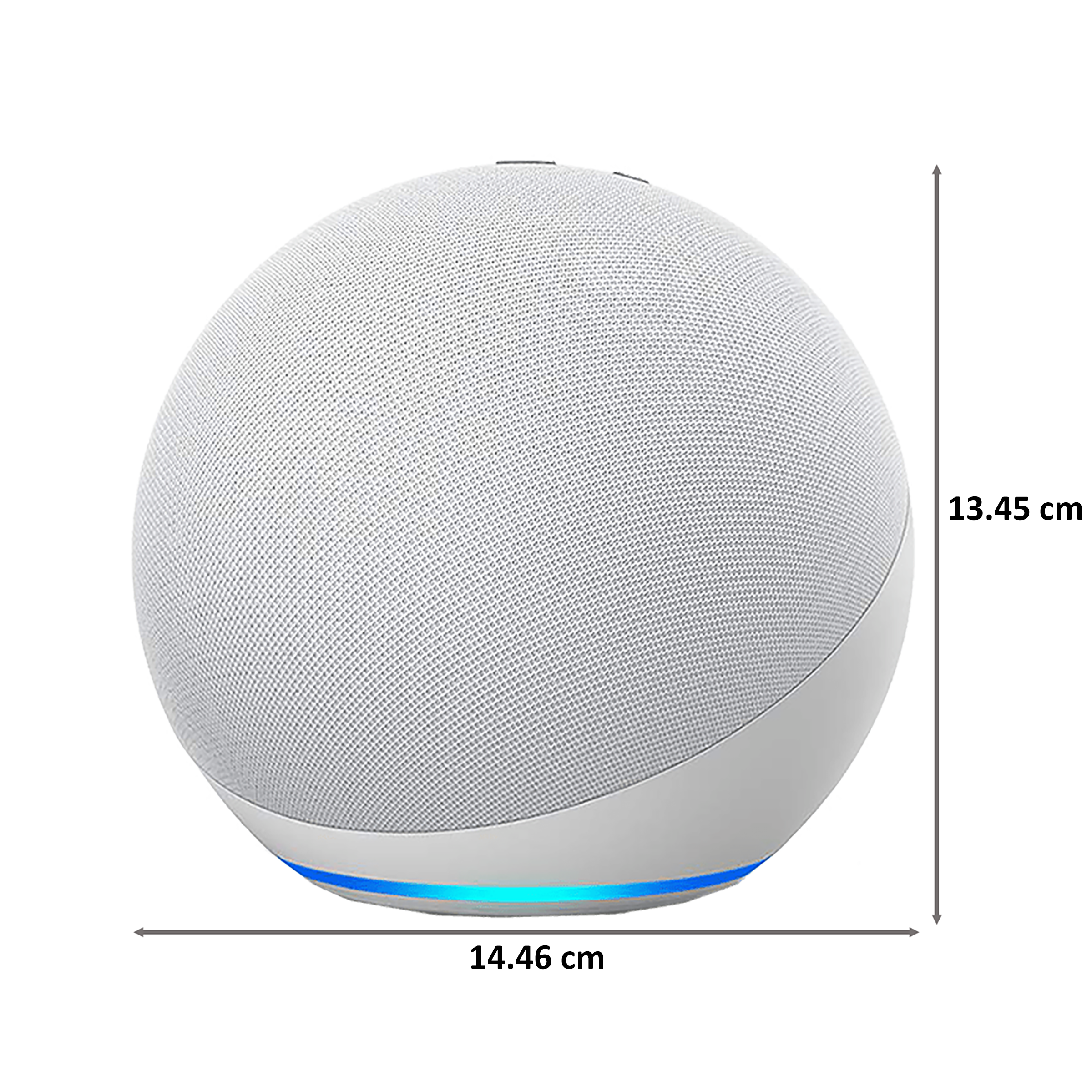 Amazon Echo 4th Gen Alexa Built-In Smart Wi-Fi Speaker (Premium Dolby Sound, B085FWR7T4, White)_2