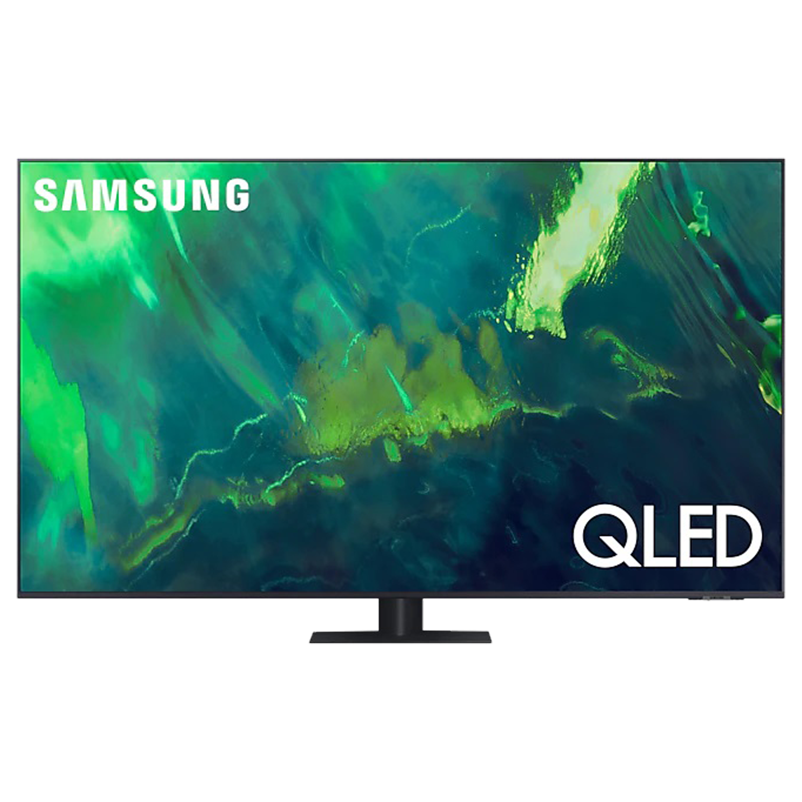 

Samsung 7 Series 189cm (75 Inch) Ultra HD 4K QLED Smart TV (Multi Voice Assistant Supported, QA75Q70AAKXXL, Titan Grey), No color