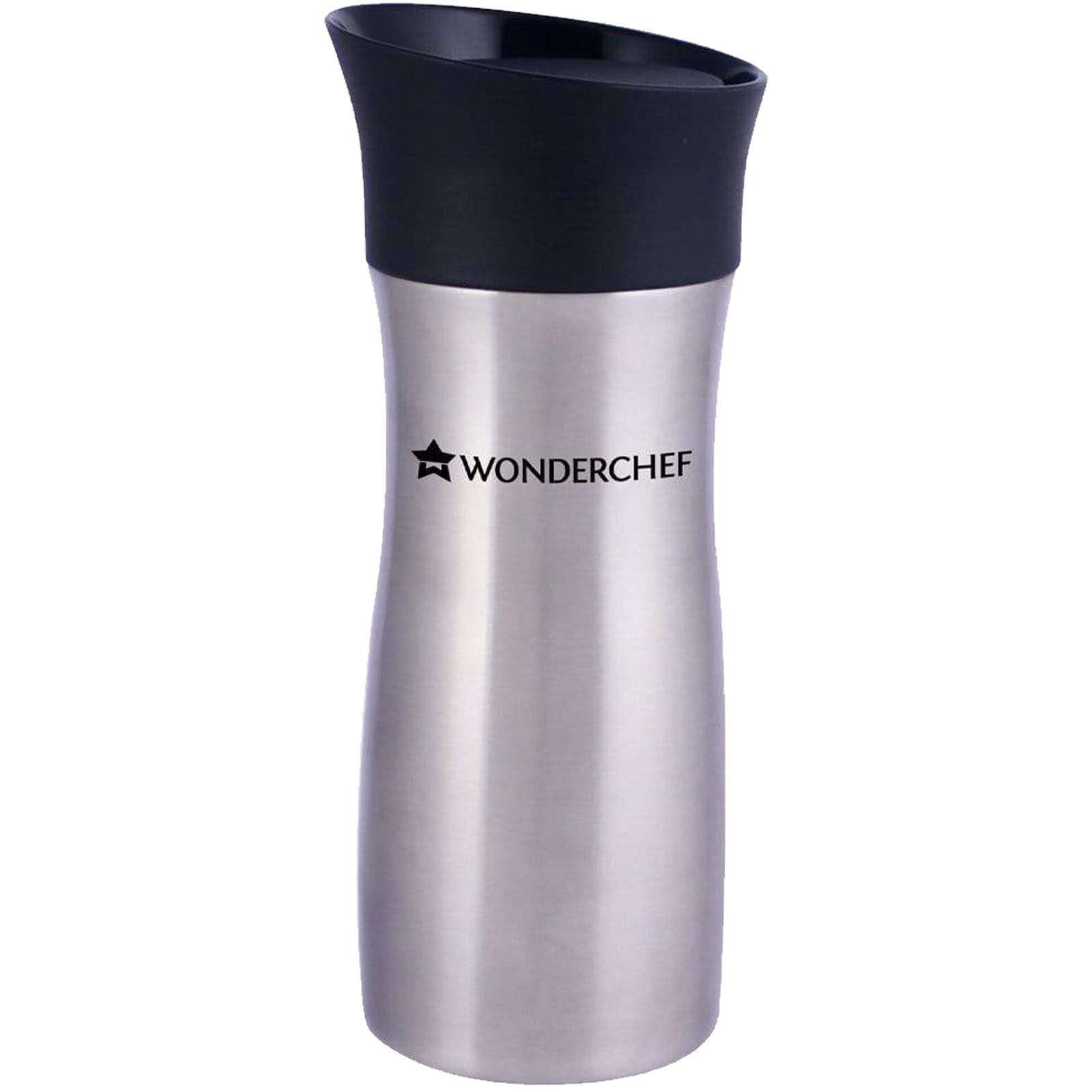 Wonderchef Travel Bot 0.3 Litres Stainless Steel Water Bottle (Vacuum Insulation, 63153137, Silver)_1