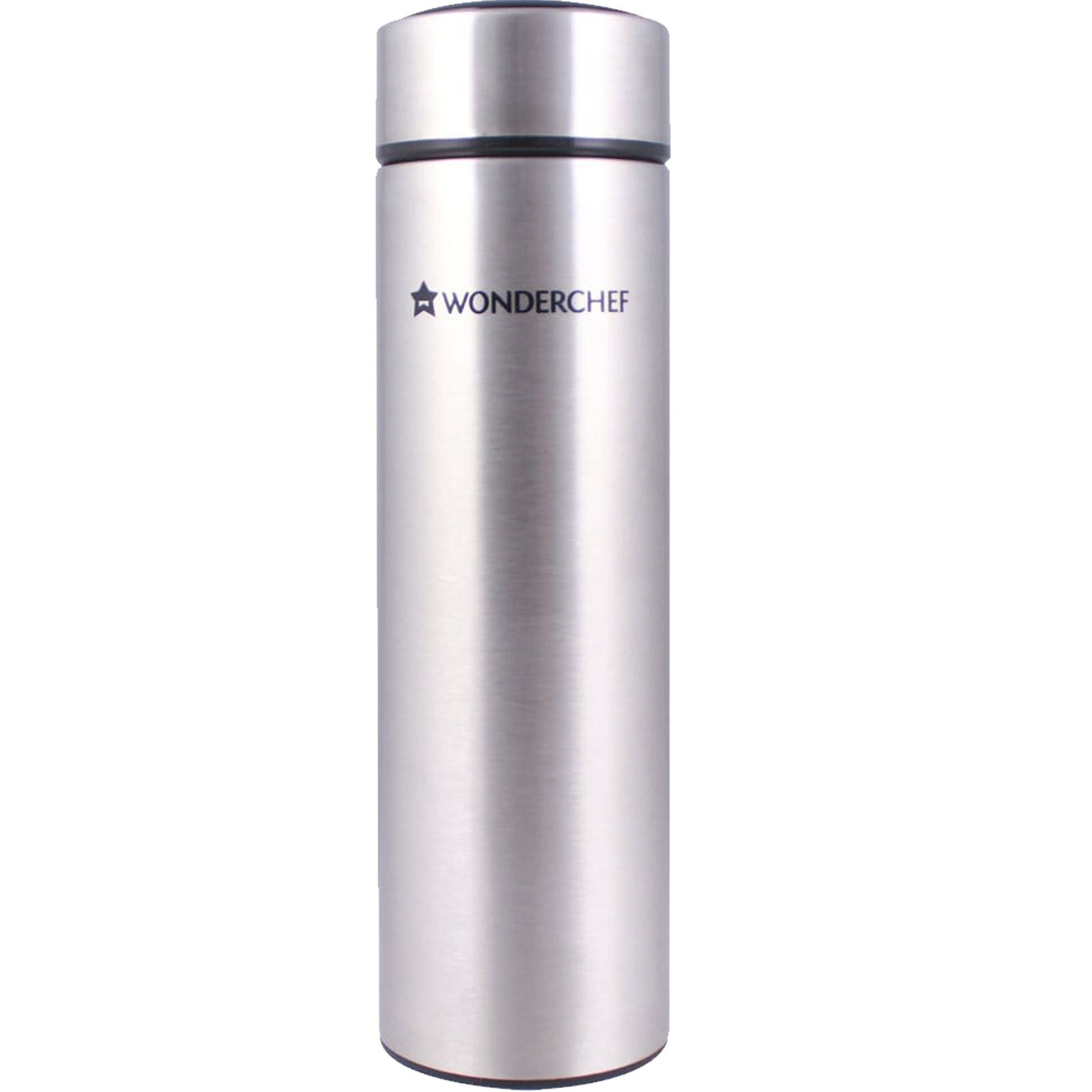 wonderchef - wonderchef Nutri-Bot 0.48 Litres Stainless Steel Water Bottle (Vacuum Insulation, 63152861, Steel)