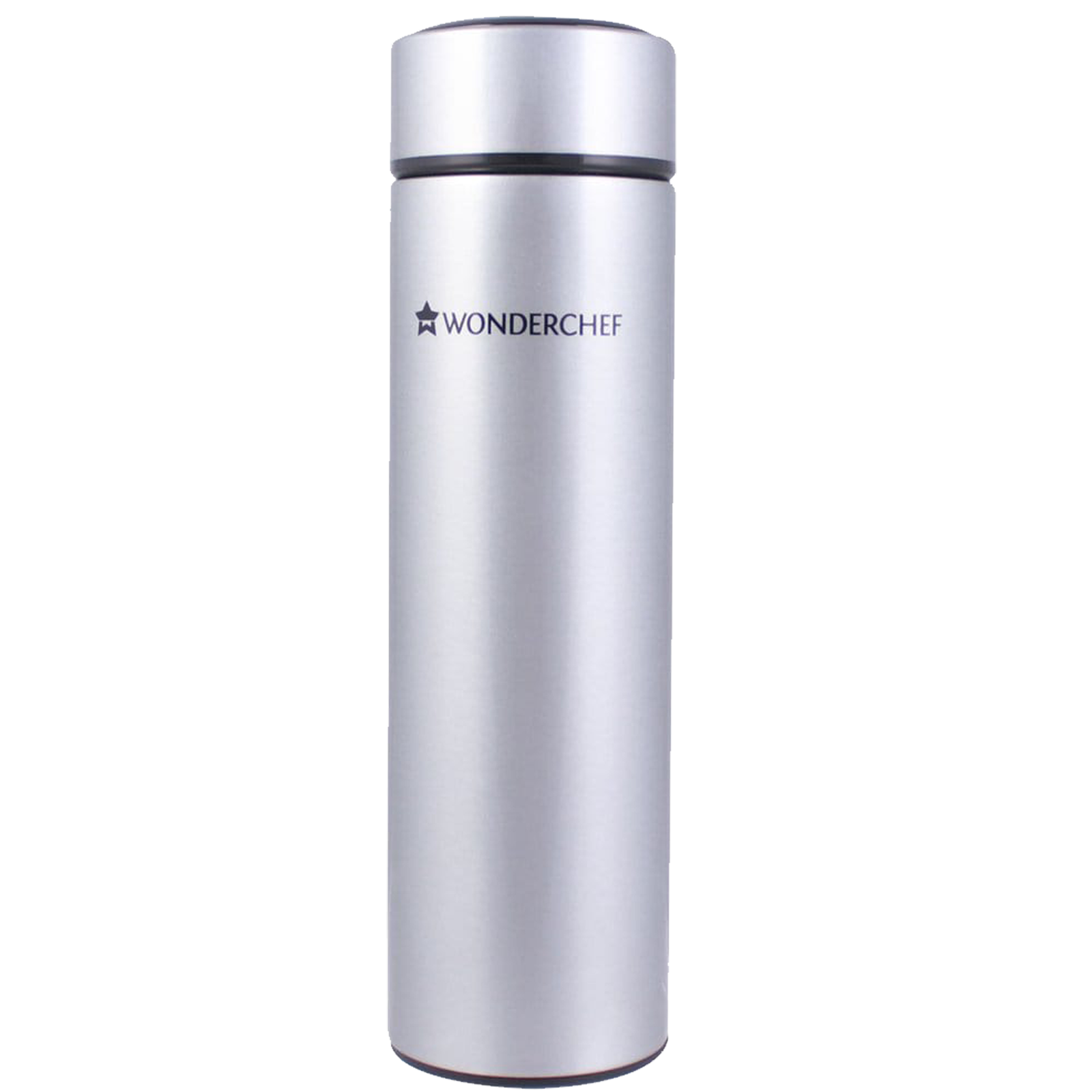 Wonderchef Nutri-Bot 0.48 Litres Stainless Steel Water Bottle (Vacuum Insulation, 63152859, Steel)_1