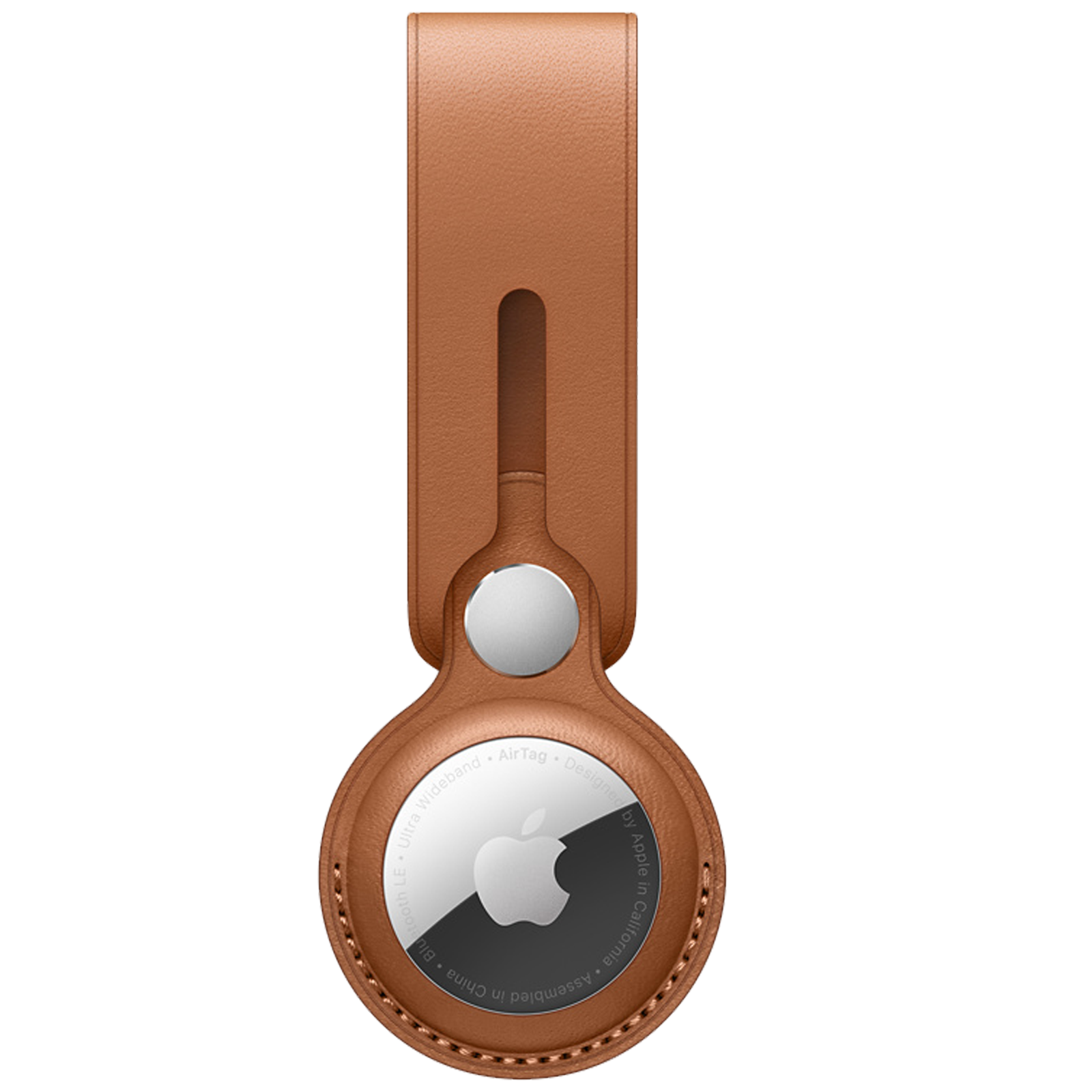 

Apple AirTag Loop (Specially Tanned French Leather, MX4A2ZM/A, Saddle Brown)