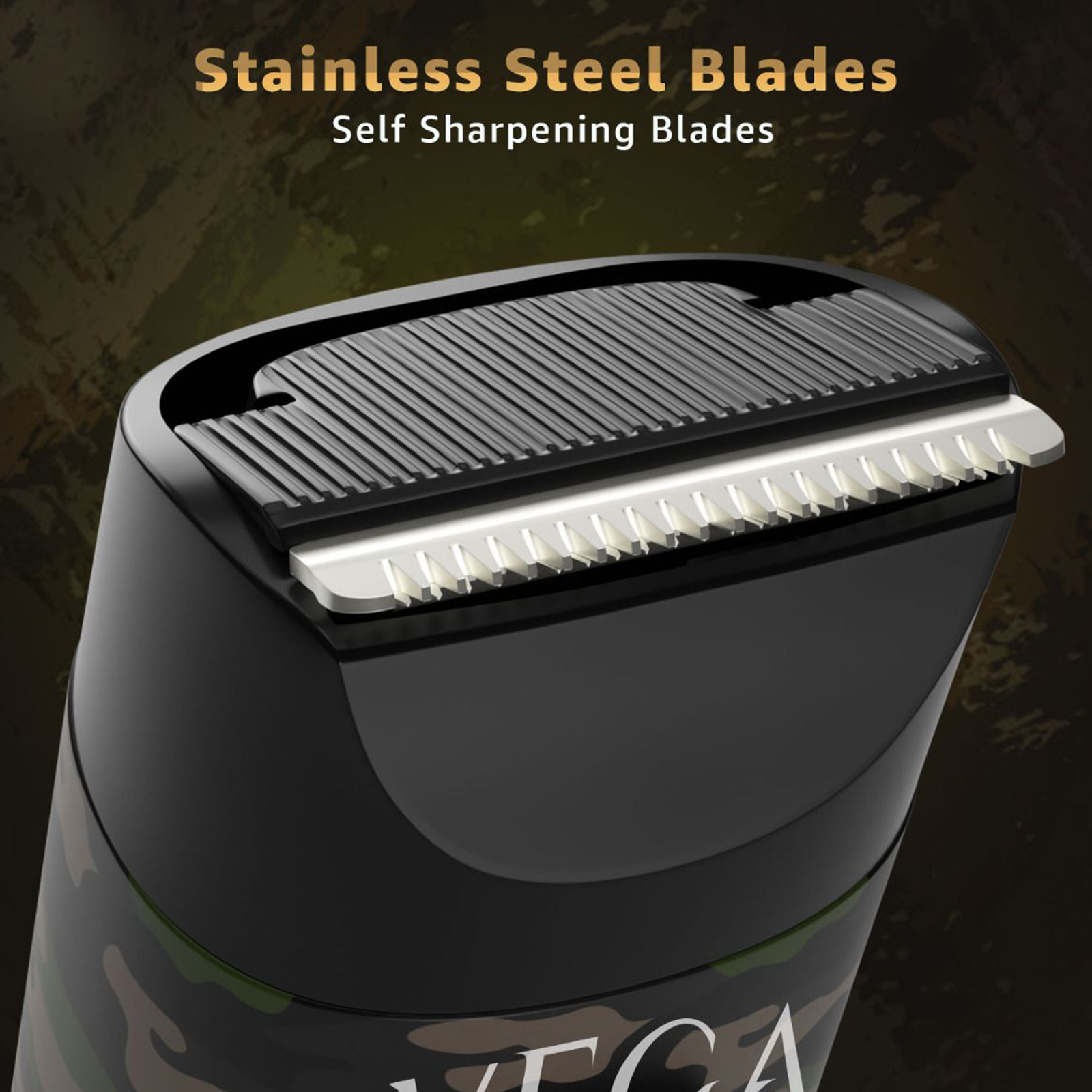 Vega X1 Stainless Steel Blades Corded/Cordless Trimmer (40 Length Settings, VHTH-16, Green)_3