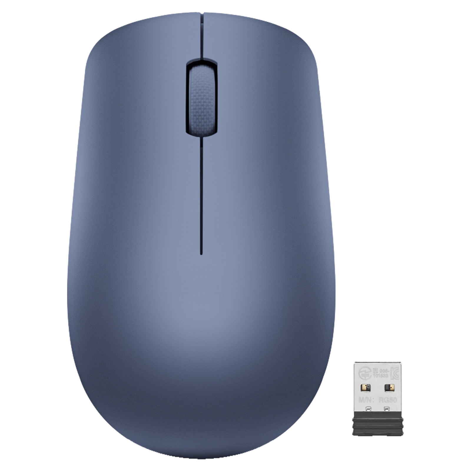 

Lenovo 530 Wireless Optical Mouse (Up to 8 Million Clicks, GY50Z18986, Blue), No color