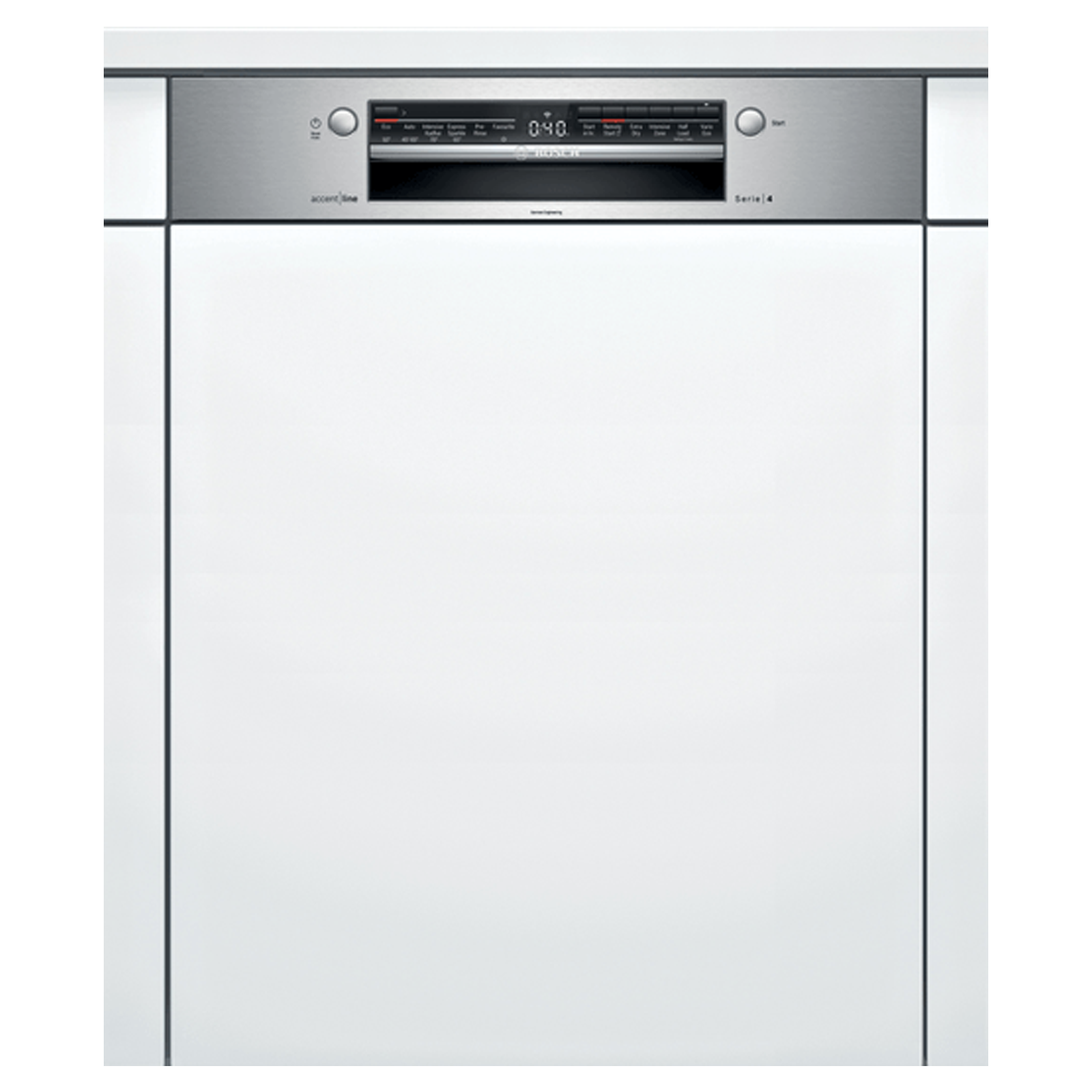 Bosch Serie 4 13 Place Setting Built-in Dishwasher (IOT Enabled, SMI4IVS00I, Stainless Steel)_1