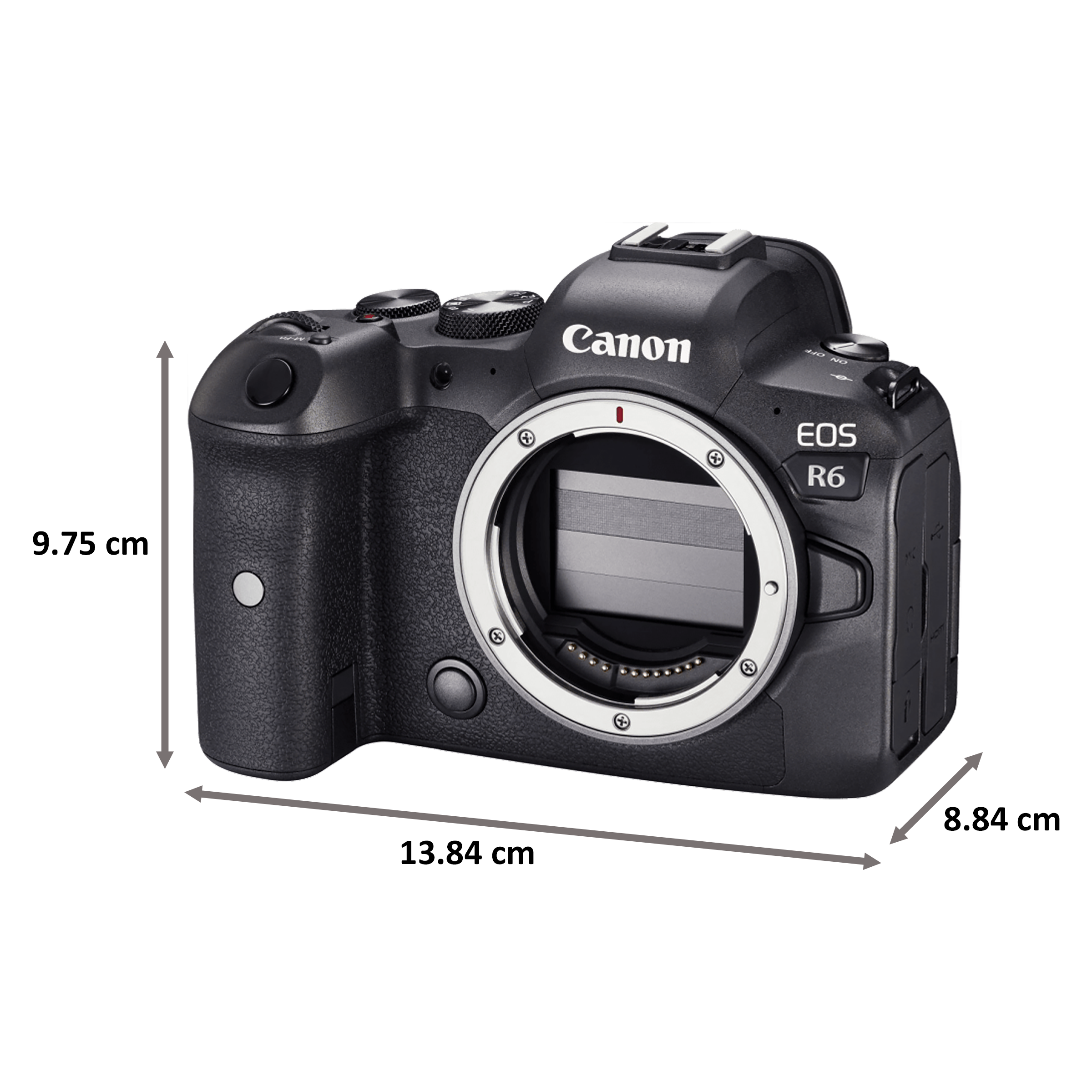 Canon EOS R6 20.1MP Mirrorless Camera (Full-Frame CMOS Sensor, Black)_2