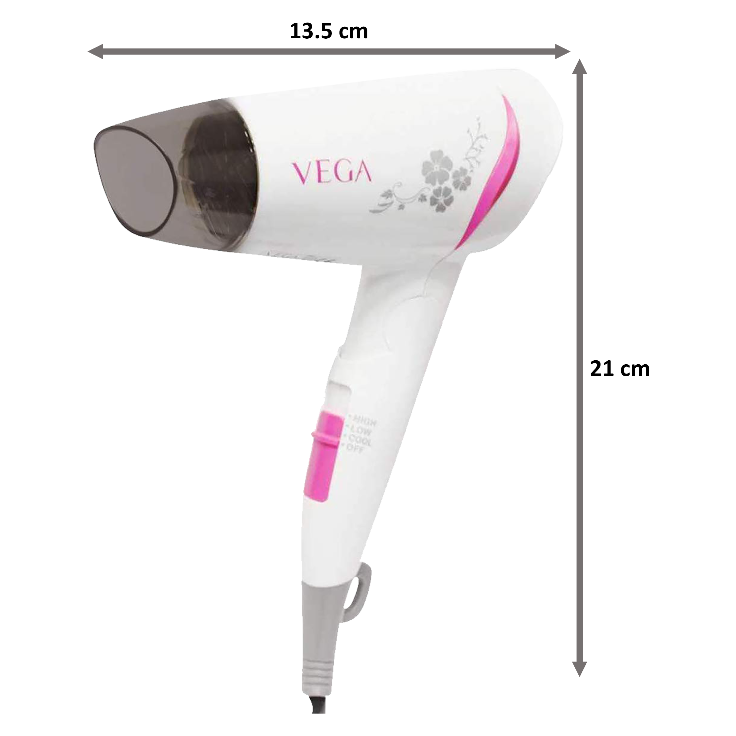 Croma 1200W Dual Voltage Foldable Hair Dryer with 2 speed Settings  CRAH4056 Grey  White  Amazonin Beauty