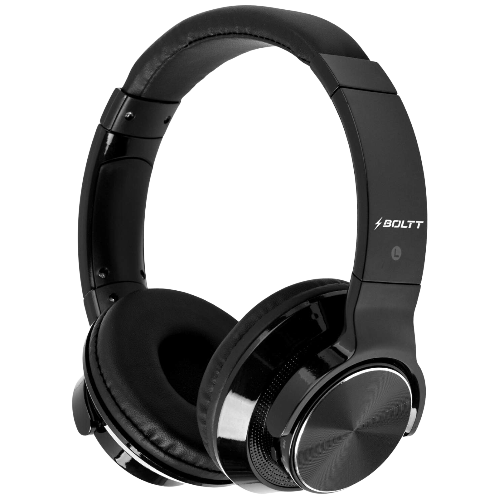 Fire-Boltt BH1301 BH1300 Over-Ear Noise Isolation Wireless Headphone with Mic (Bluetooth 5.0, Adjustable Headband, Black)_1