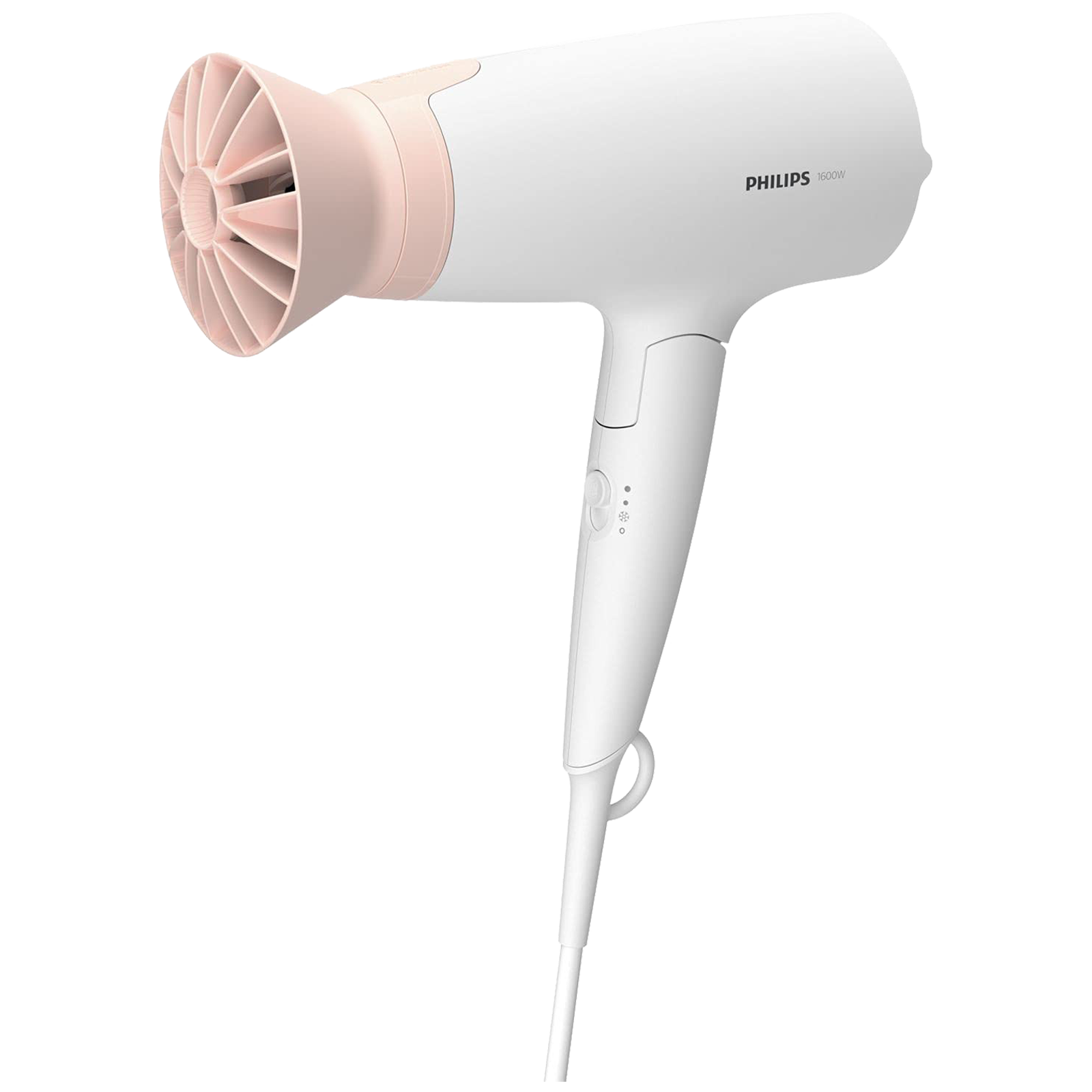 philips - philips 3000 Series 3 Setting Hair Dryer (Foldable Handle, BHD308/30, White)