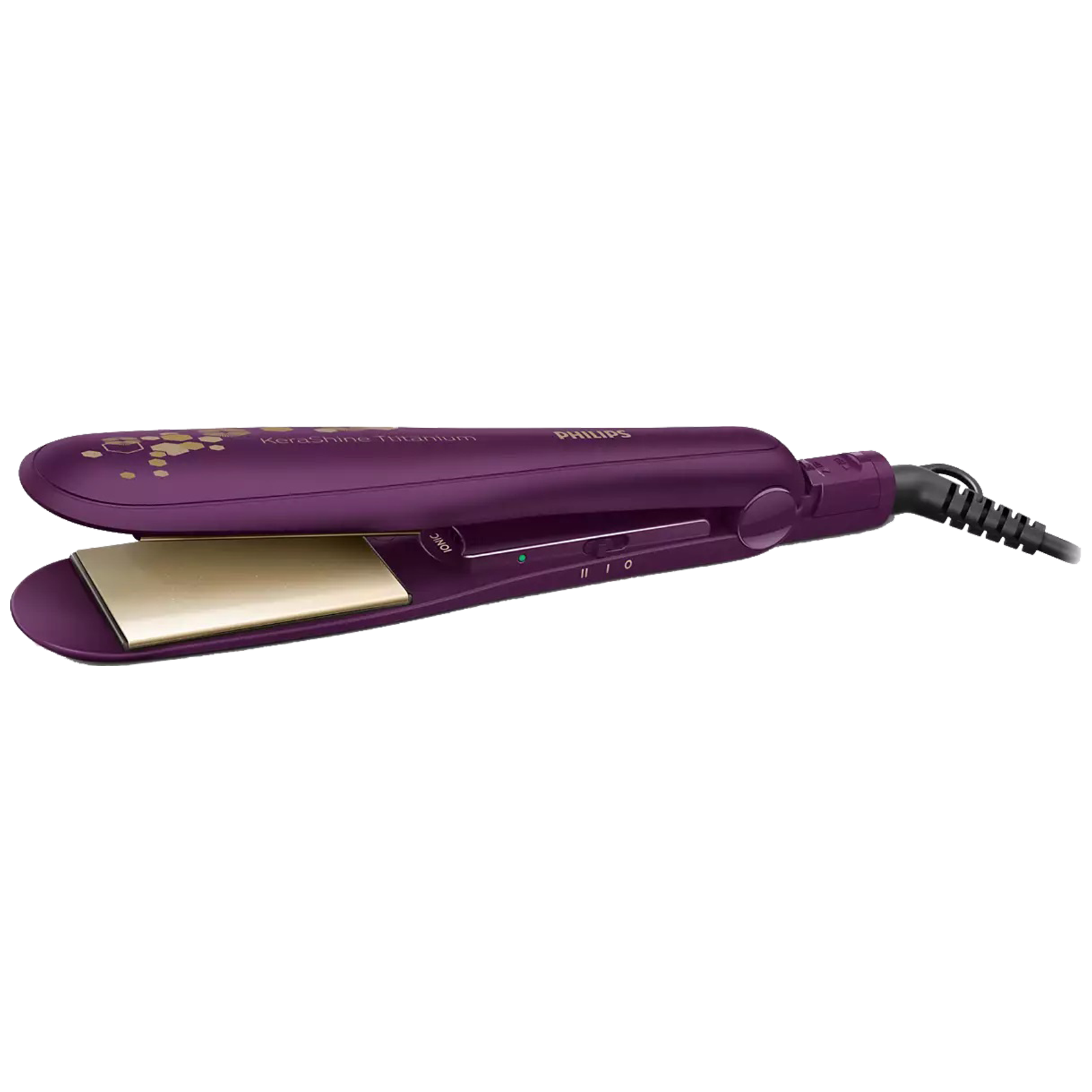 philips - philips 3000 Series Corded Straightener (SilkProtect Technology, BHS738/00, Wine)