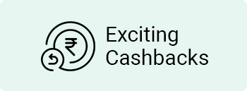 Exciting Cashbacks Offers