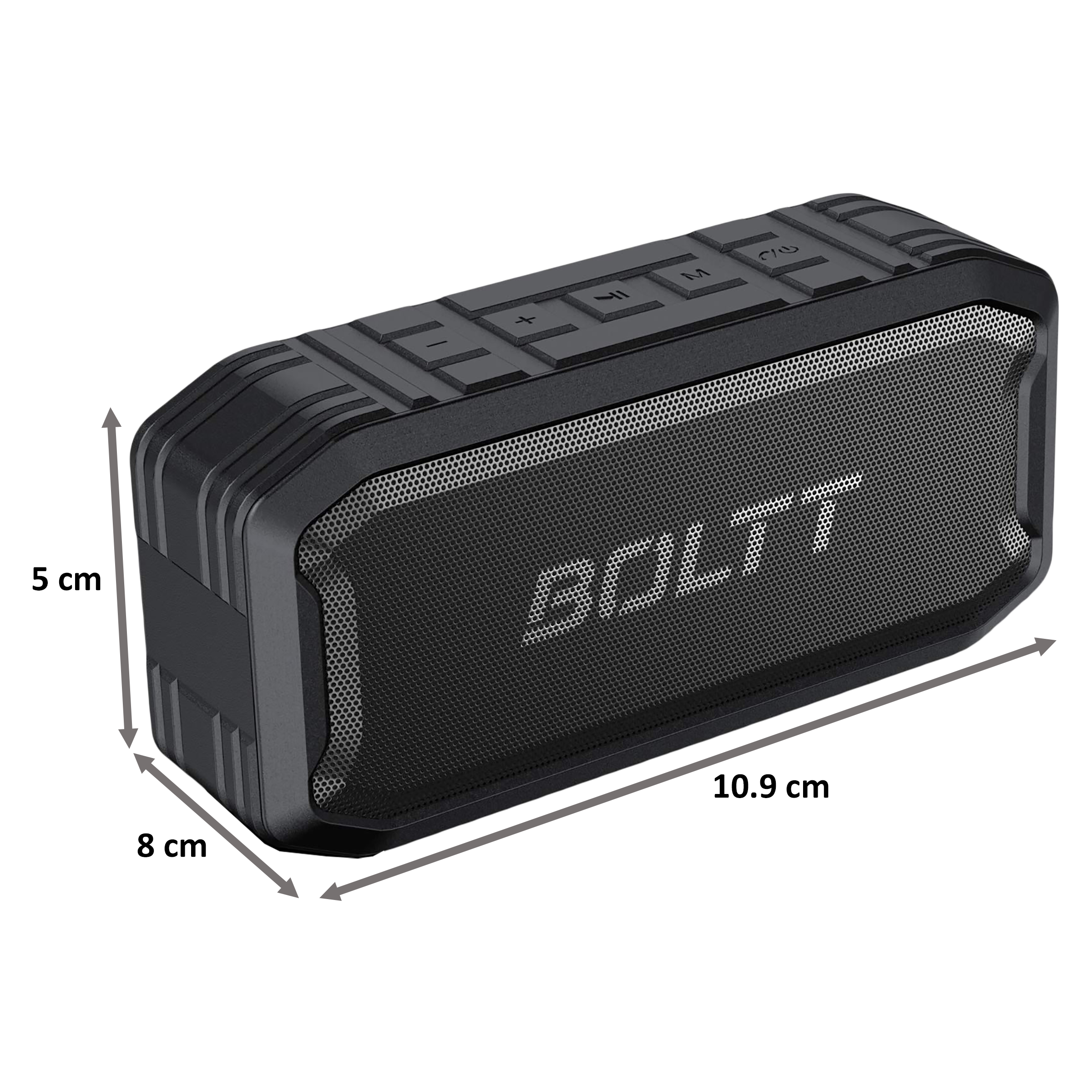 Fire-Boltt Xplode 3 Watts Portable Bluetooth Speaker (360 Degree Surround Sound, BS1500, Black)_2