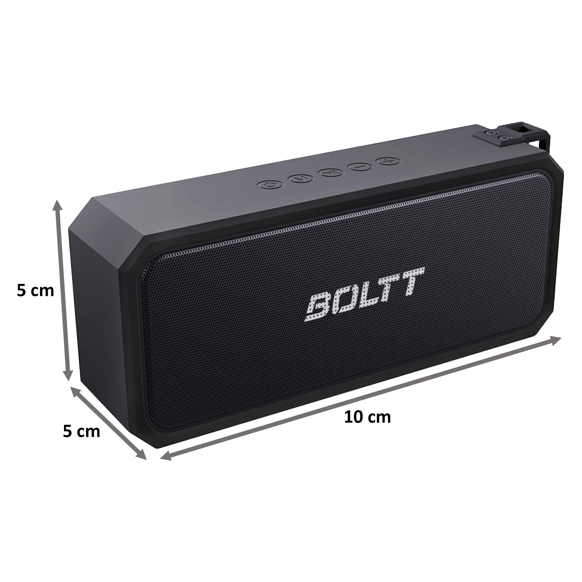 Fire-Boltt Xplode 20 Watts Portable Bluetooth Speaker (IPX7 Waterproof, BS1300, Black)_2