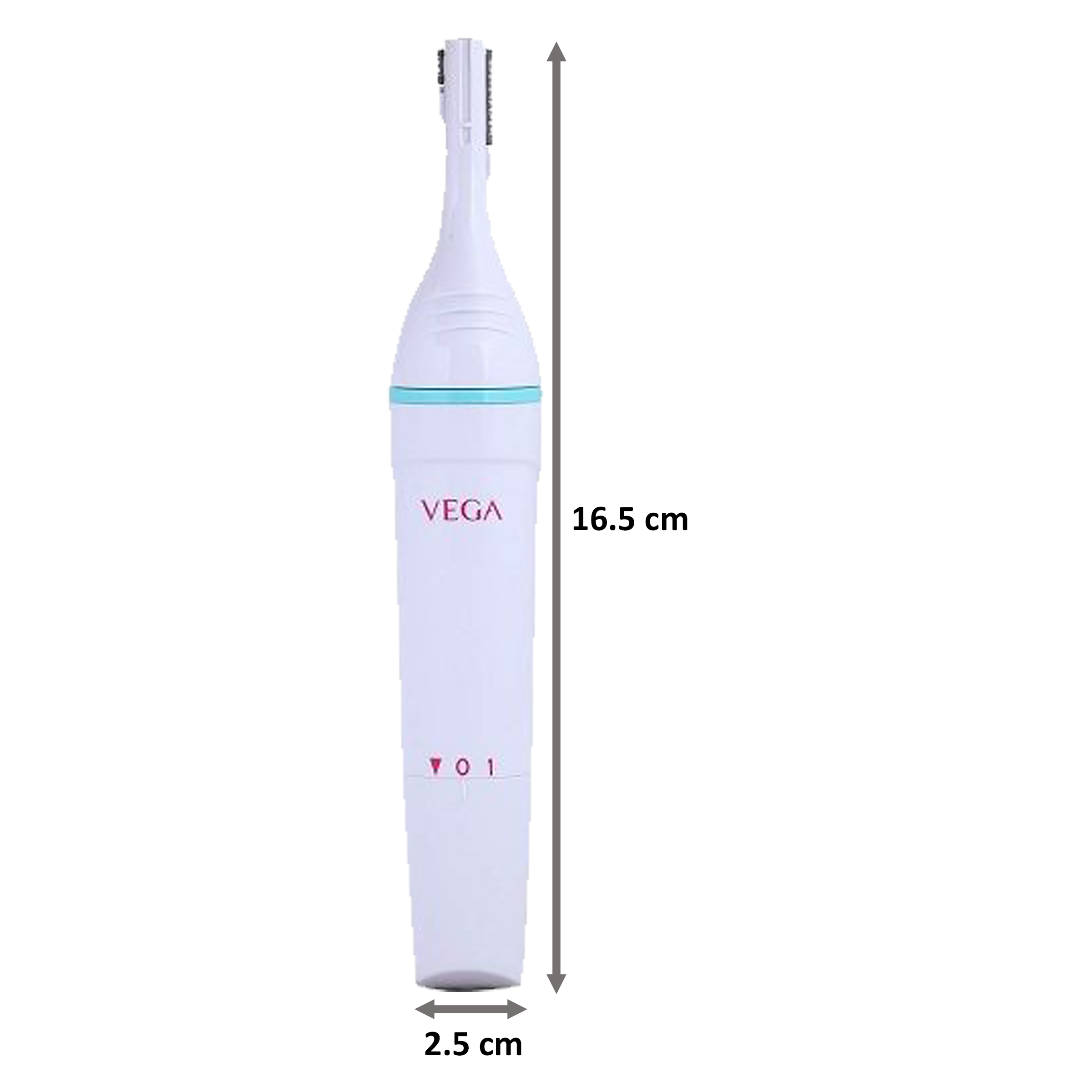 Vega Silk Touch Stainless Steel Blades Cordless Trimmer (250 Min Battery Run Time, VHBT-01, White)_2