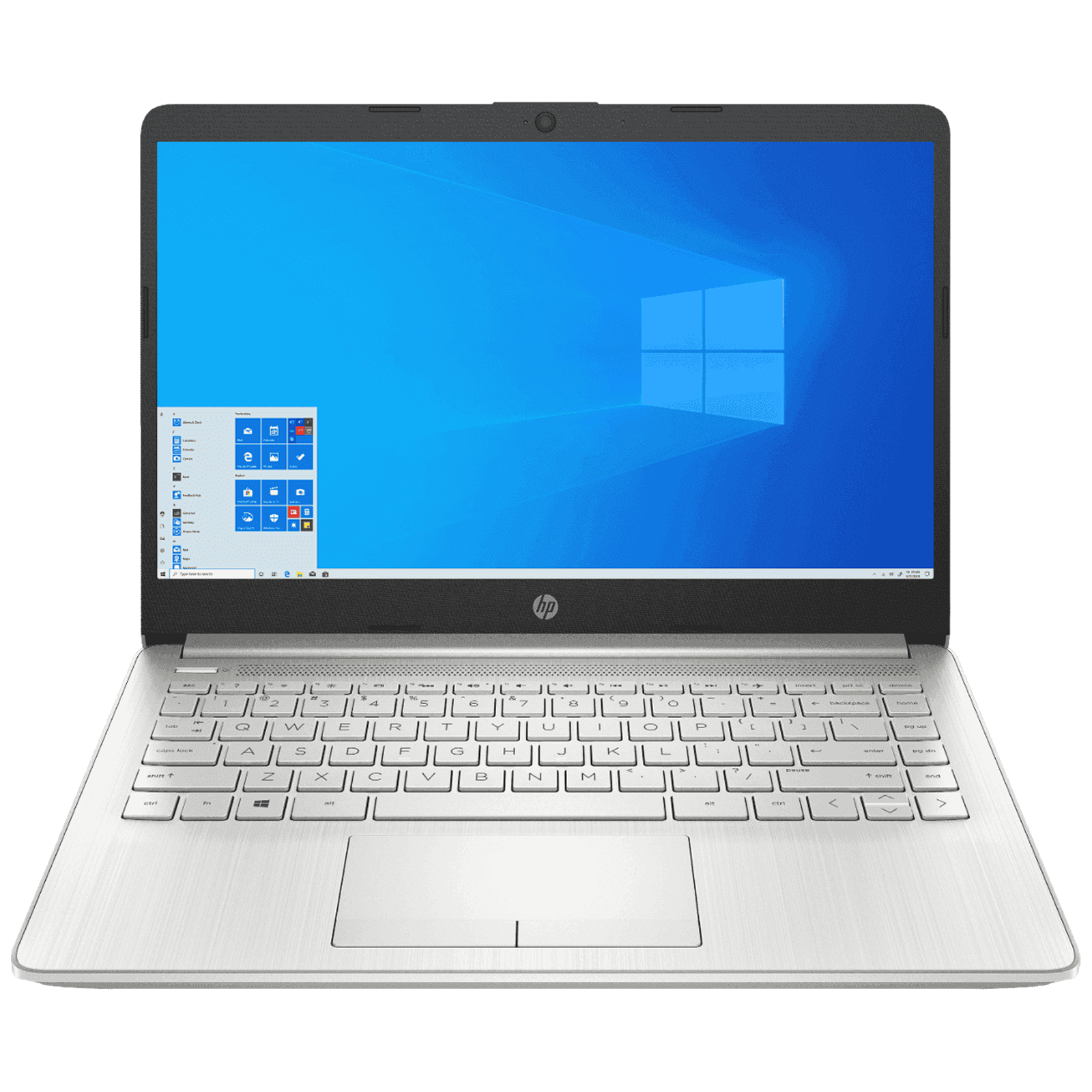 

HP 14s- er0503TU (49L36PA#ACJ) Core i5 10th Gen Windows 10 Home Laptop (8GB RAM, 512GB SSD, Intel UHD Graphics, MS Office, 35.56cm, Natural Silver), No color