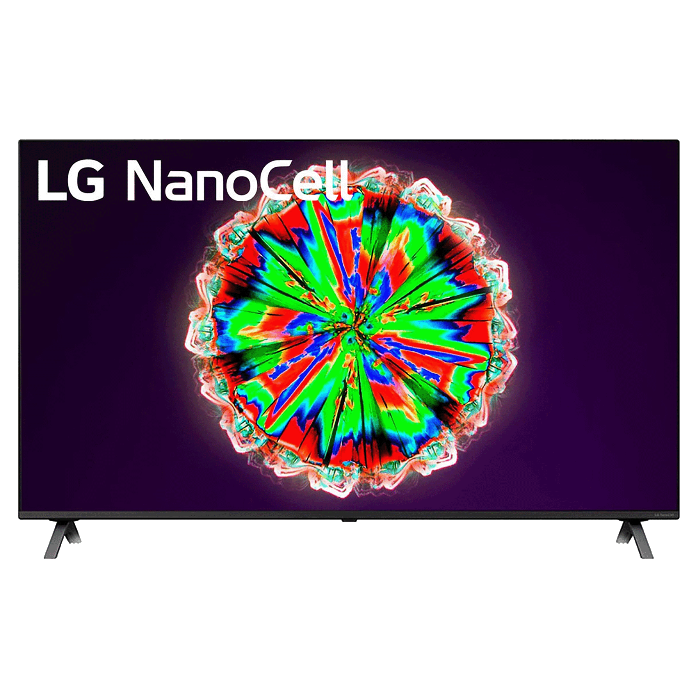 

LG Nano80 139.7cm (55 Inch) 4K Ultra HD LED Smart TV (Real 4K NanoCell Display, 55NANO80TNA, Black), No color