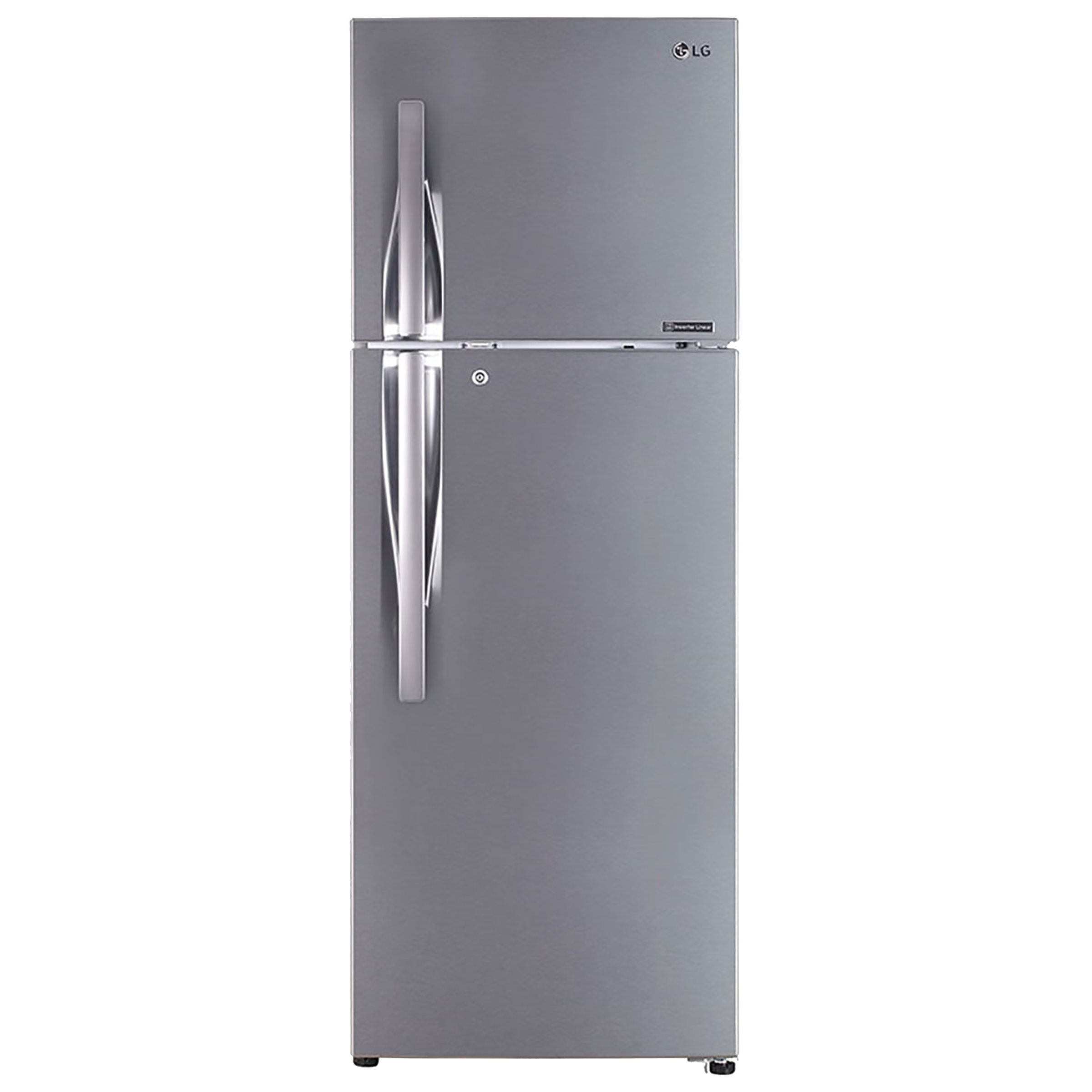 LG - lg 335 Litres 3 Star Frost Free Inverter Double Door Refrigerator (Convertible Plus, GL-T372JPZN.EPZZEBN, Shiny Steel)