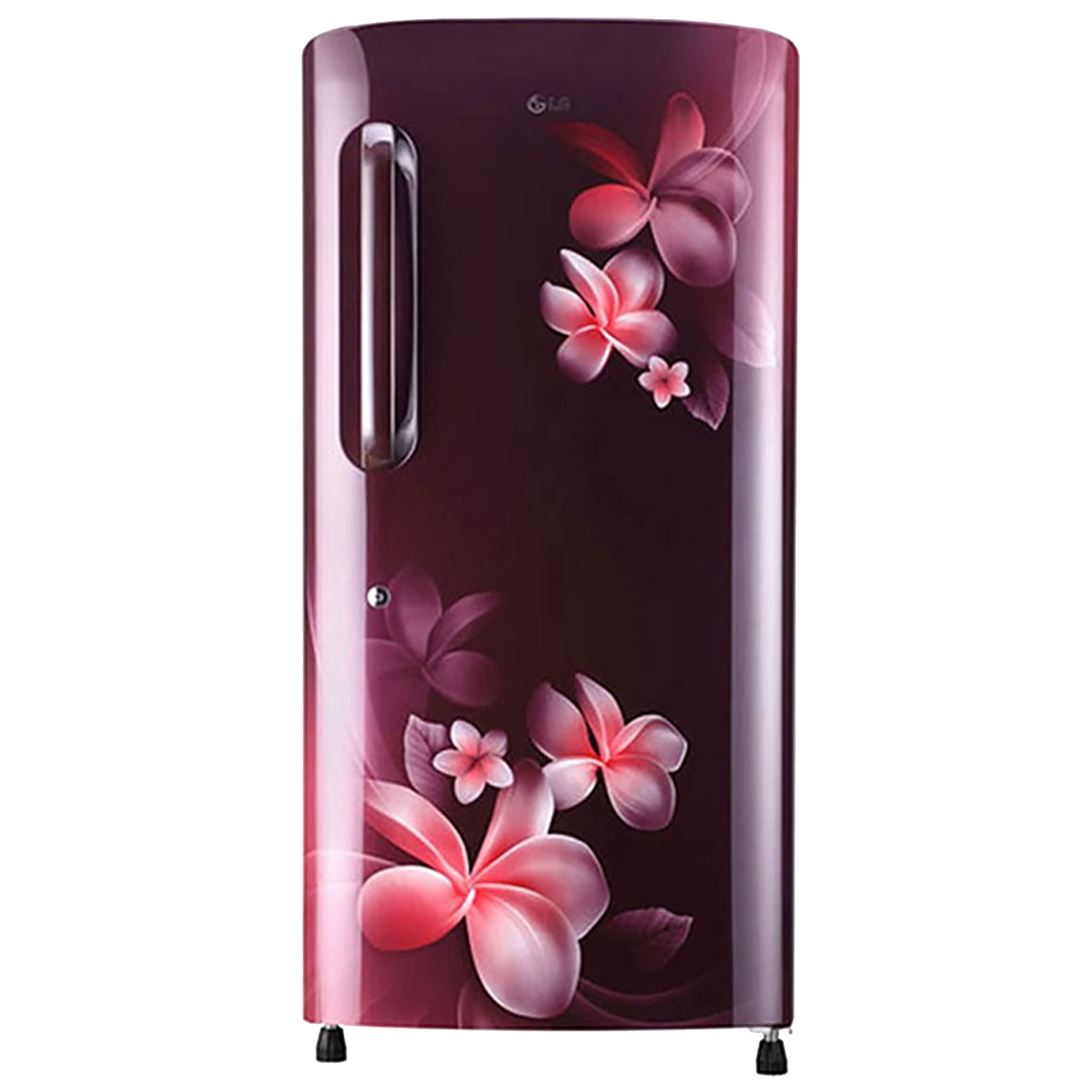 LG 215 Litres 3 Star Direct Cool Single Door Refrigerator (Fastest Ice Making, GL-B221ASPD.DSPZEB, Scarlet Plumeria)_1