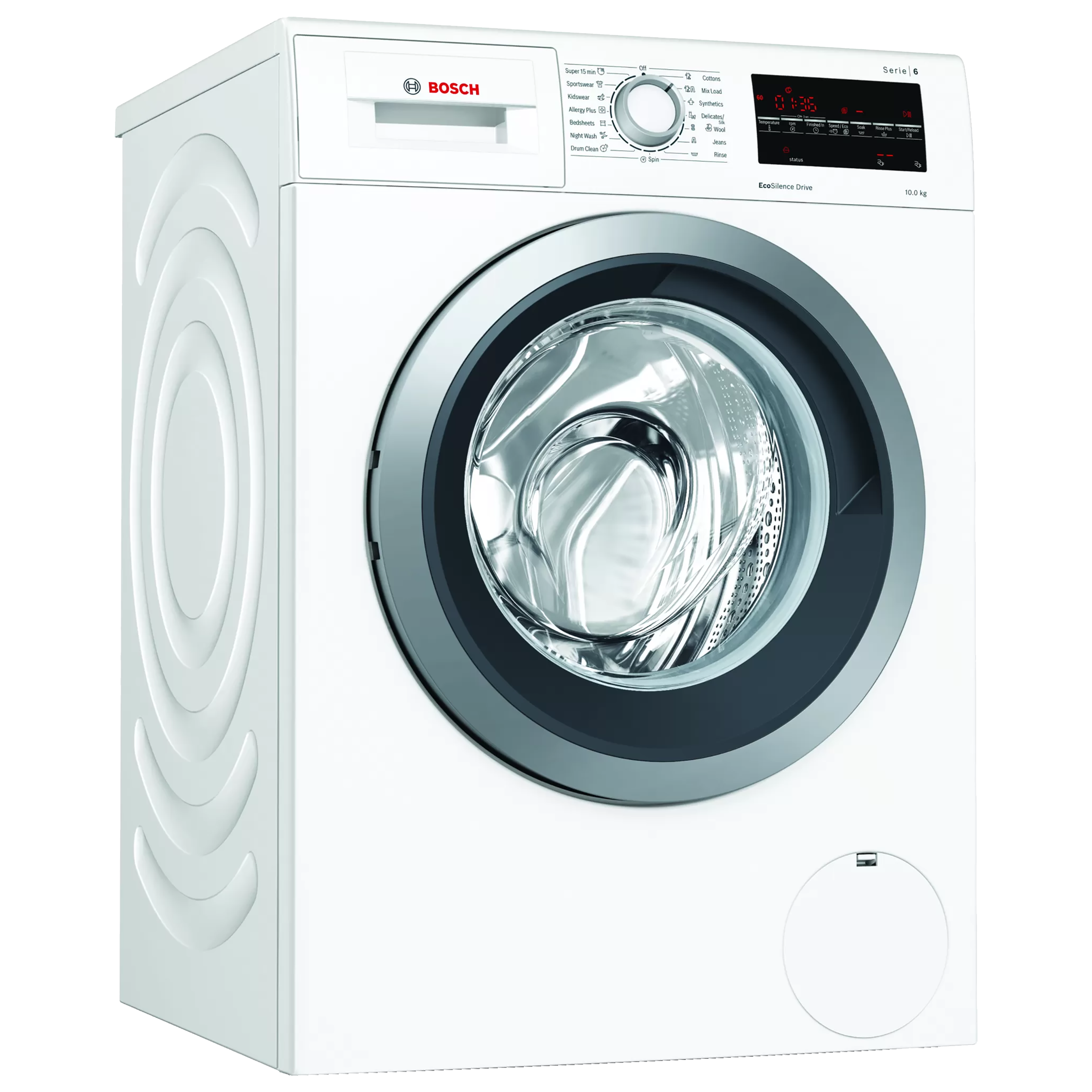 Bosch Serie 6 10 Kg Fully Automatic Top Load Washing Machine (WAU28460IN, White)_1