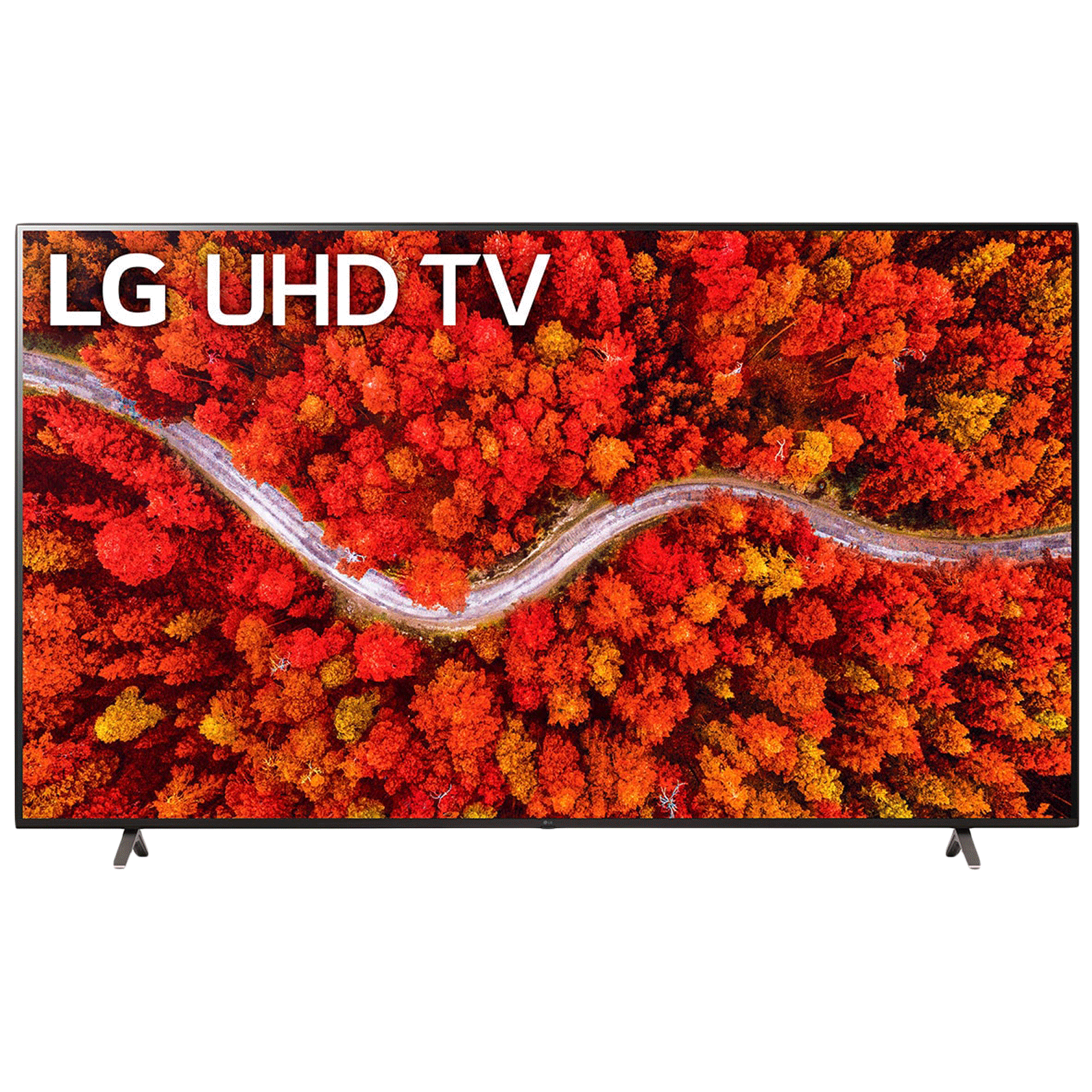 

LG 139cm (55 Inch) Ultra HD 4K LED Smart TV (Google Assistant and Alexa Supported, 55UP8000PTZ, Black), No color