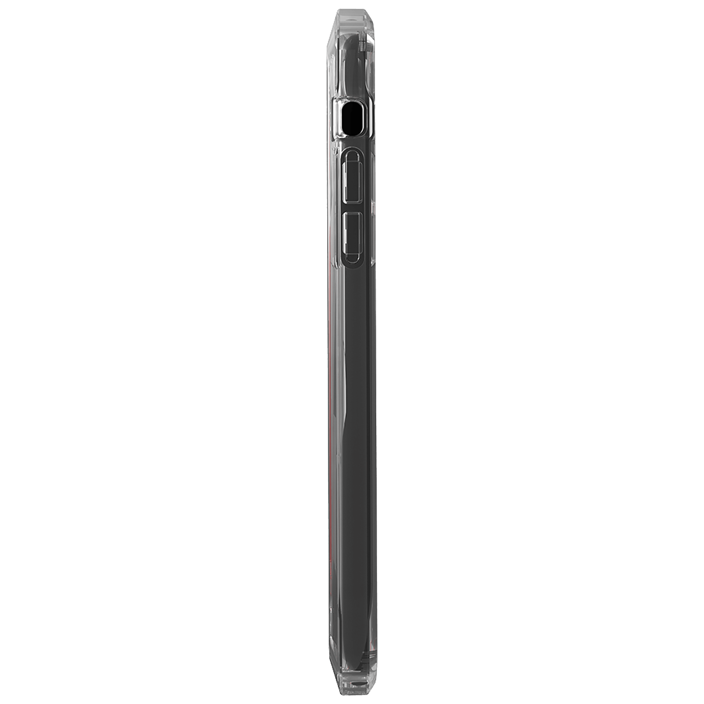 Element Case Rail Polycarbonate Bumper Case For iPhone 11 / XR (Drop Protection, EMT-322-222D-04, Clear/Solid Black)_4