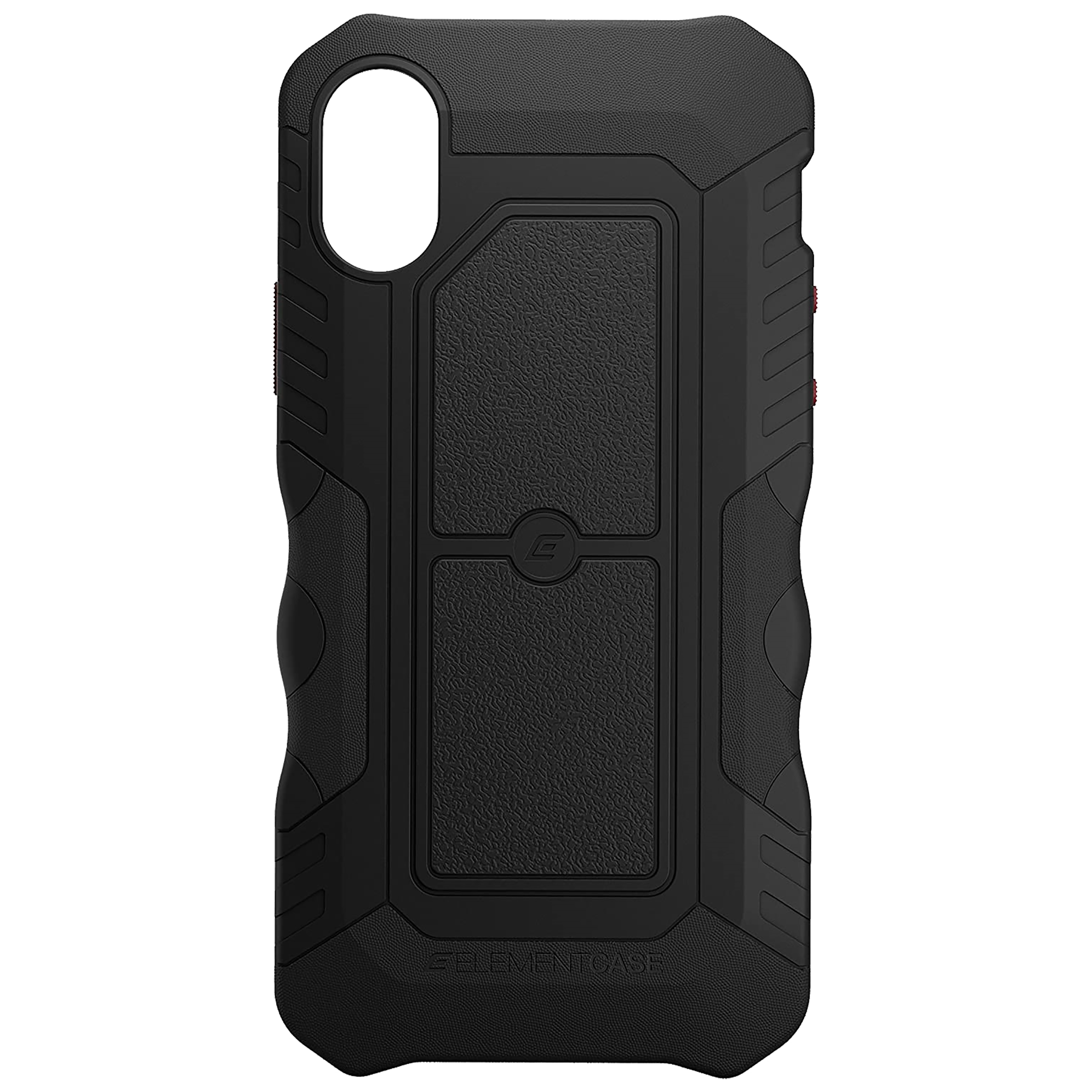 

Element Case Recon Polycarbonate Back Case For iPhone X / XS (Fast Tap Buttons, EMT-322-174EY-01, Black), No color