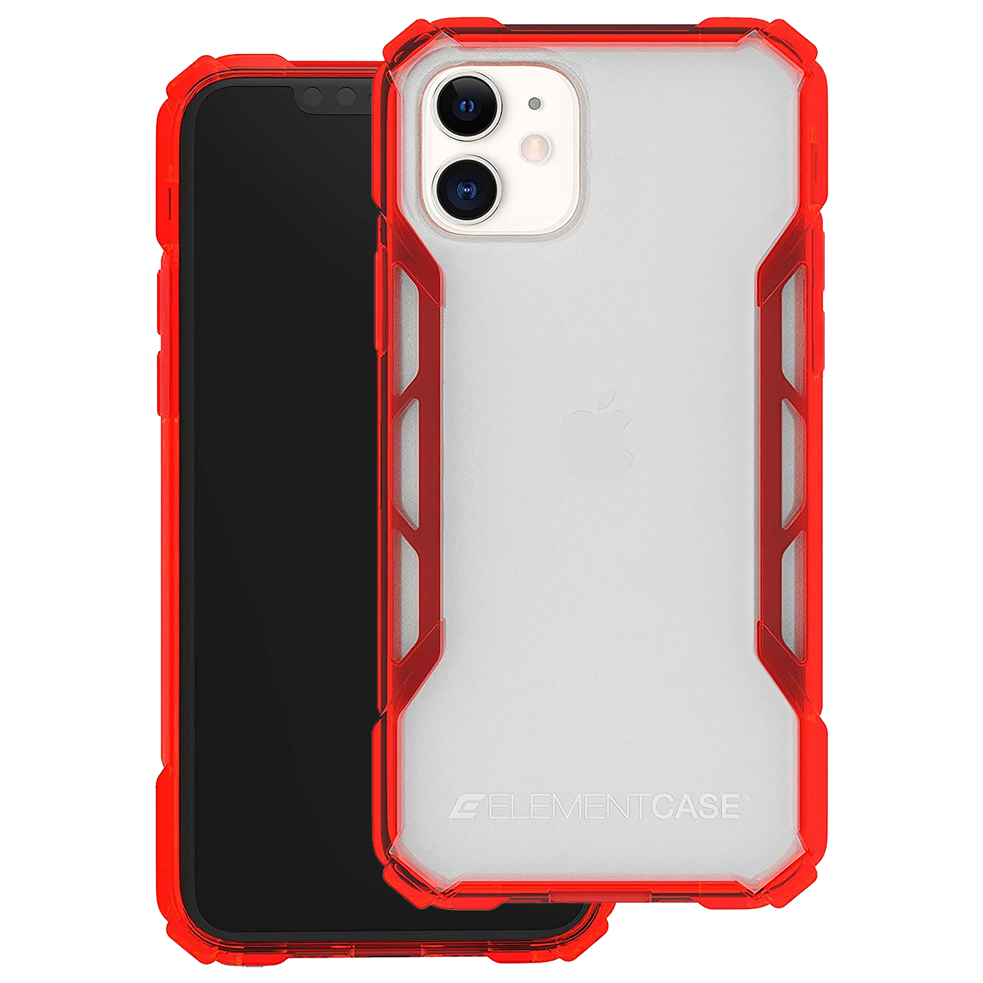 Element Case Rally Polycarbonate Back Case For iPhone 11 (Mil-Spec Drop Protection, EMT-322-225F-03, Red)_1