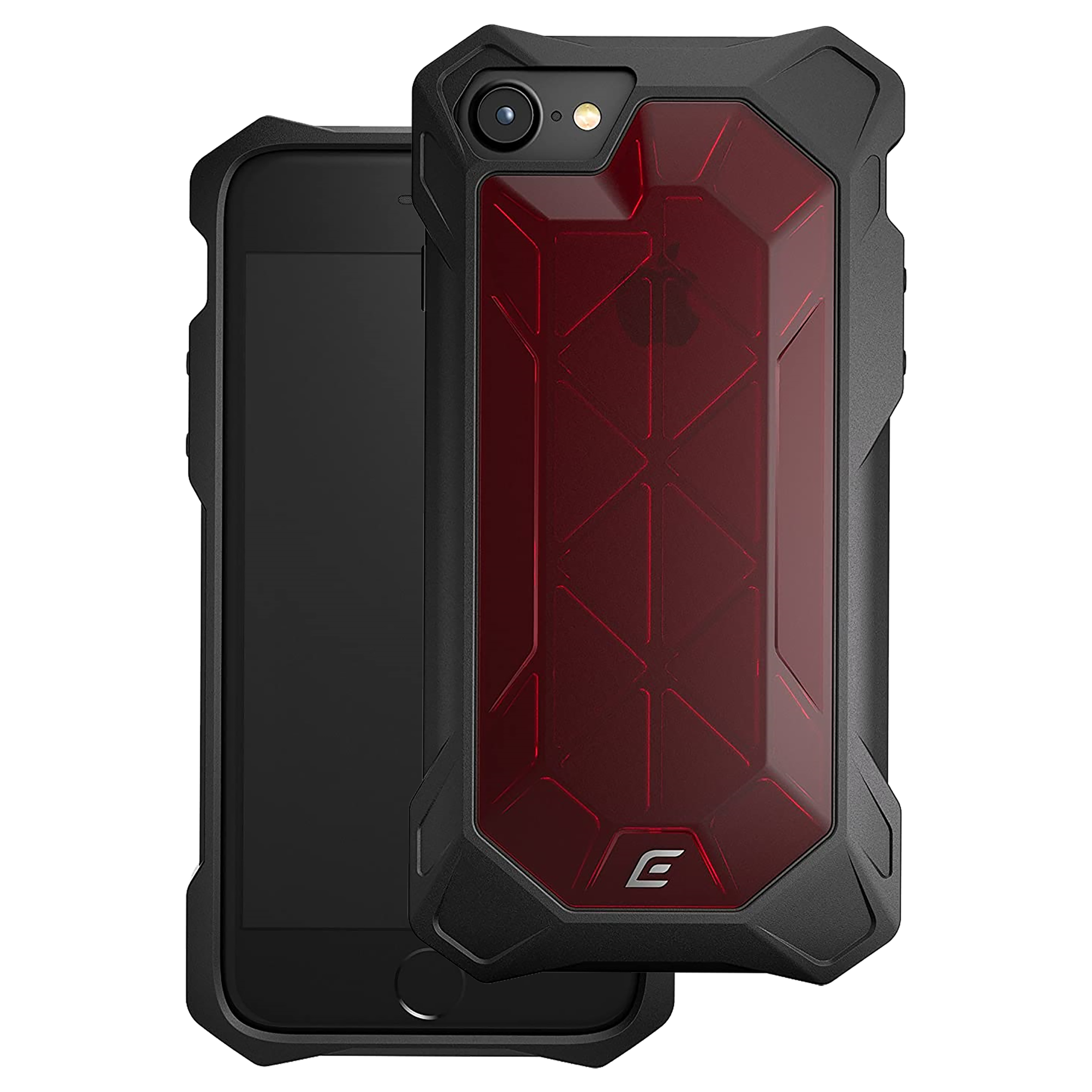 Element Case REV Polycarbonate Back Case For iPhone 7 / 8 (High Impact Protection, EMT-322-152DZ-03, Red)_1