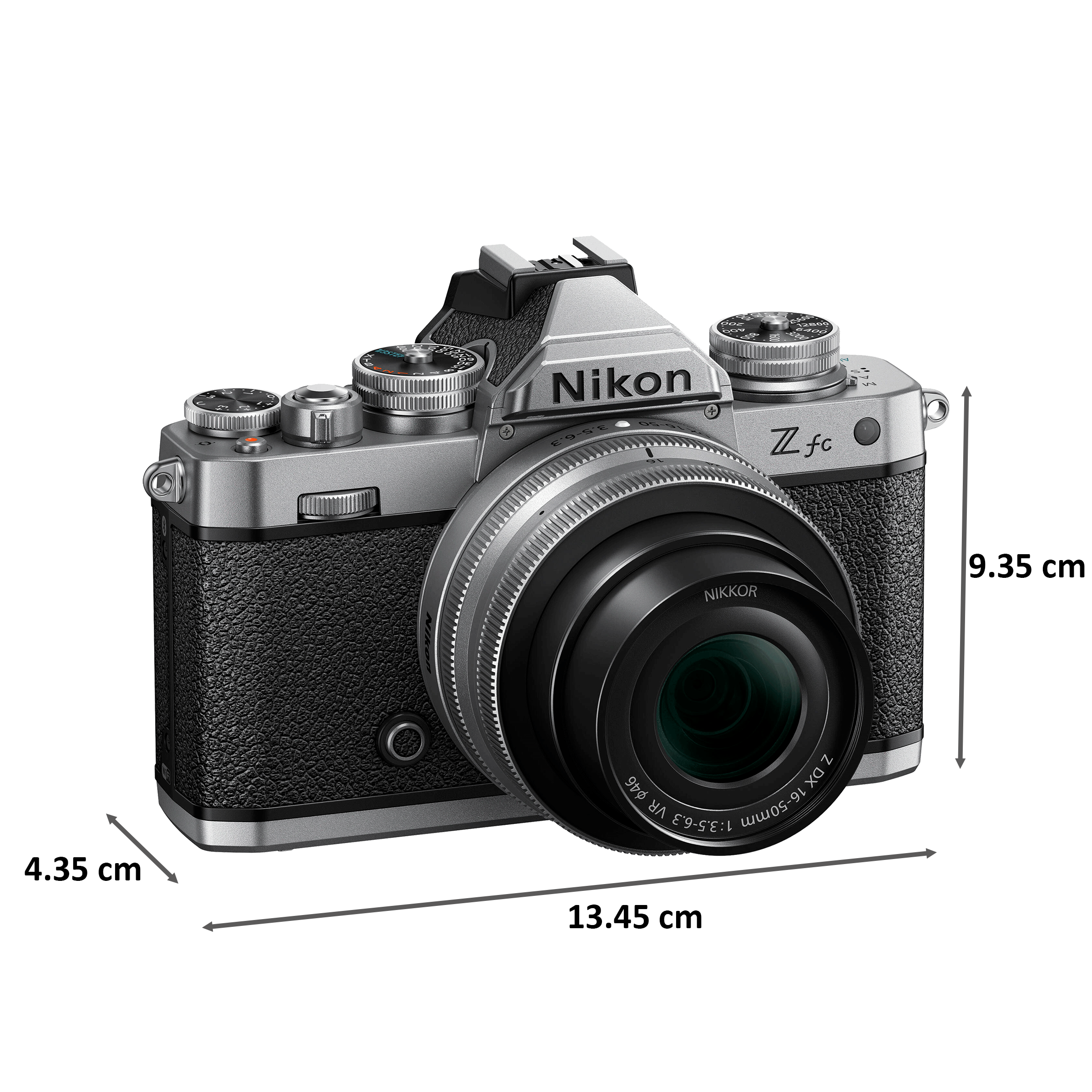 Nikon Z FC 20.9MP Mirrorless Camera (16-50mm Lens, Flash-Ready Indicator, VOK090XN, Black)_2