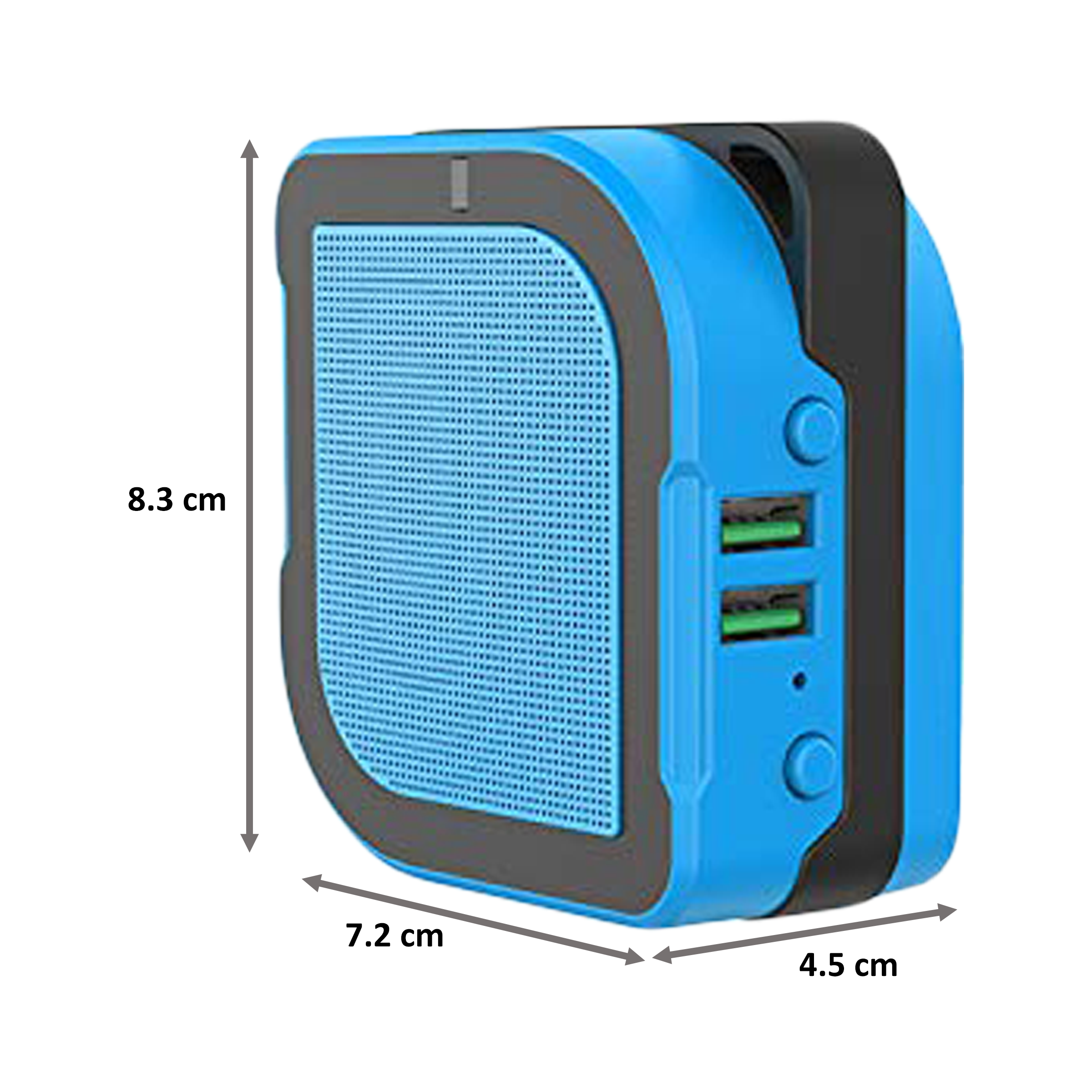 IGear Smarttech 3 in 1 Portable Speaker (iG-K003, Blue)_2