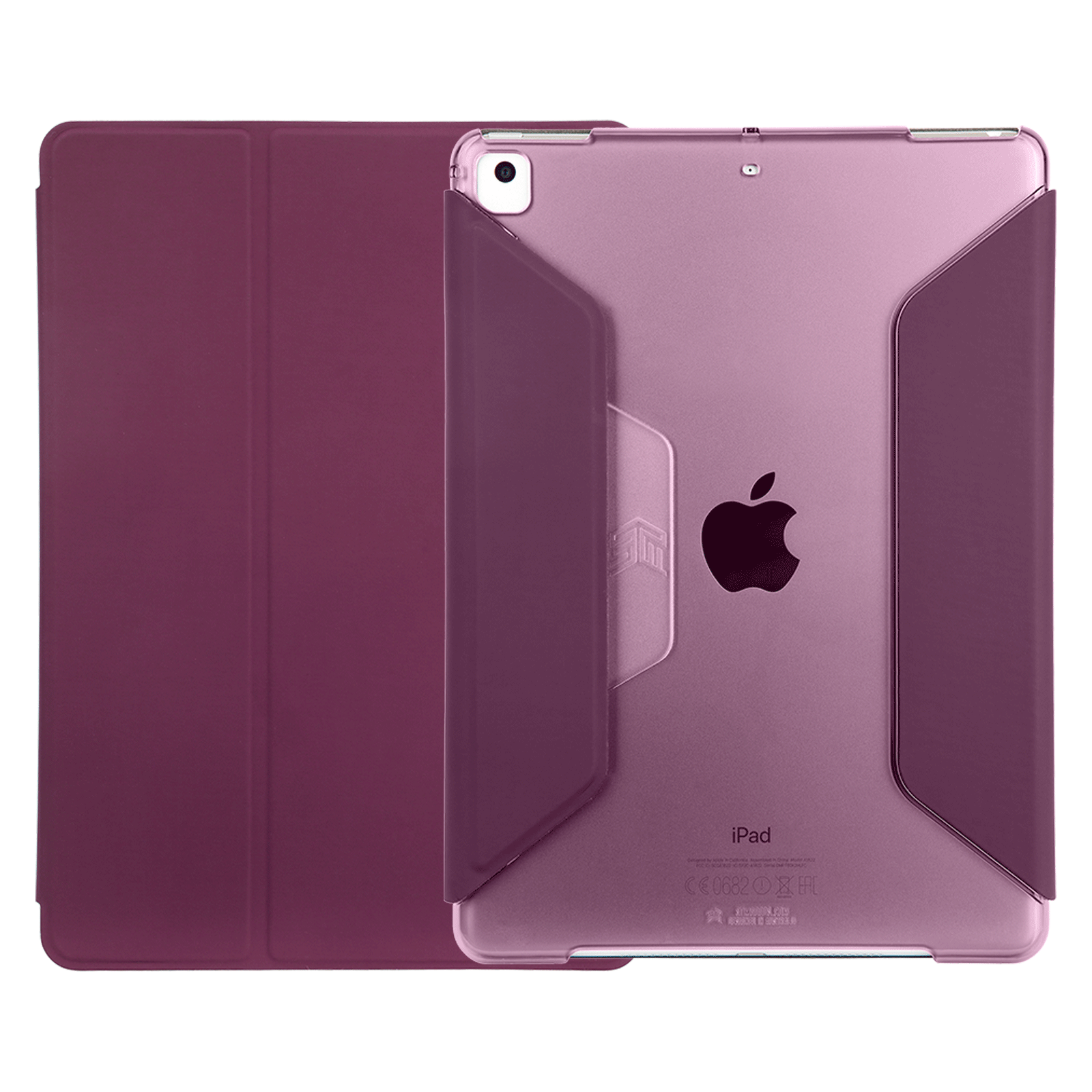 

STM Studio Polycarbonate, Polyurethane Flip Case For iPad Mini 4th/5th Gen (Multiple Viewing Modes, STM-222-161GY-02, Purple), No color